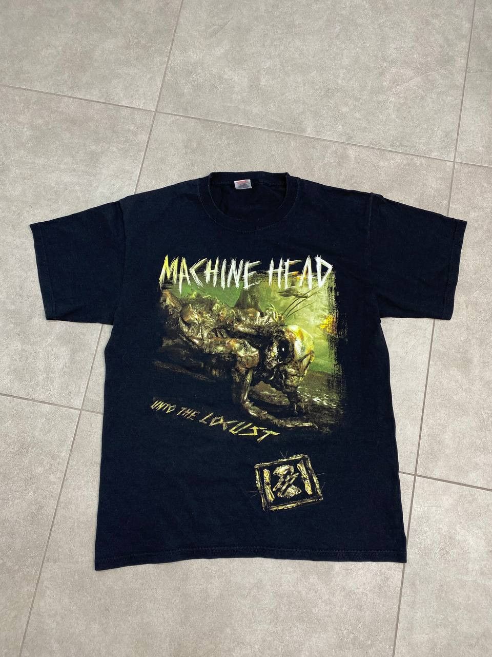 Band Tees Machine Head Unto the Locust Album Promo T-Shirt Size US L / EU 52-54 / 3 - 1 Thumbnail