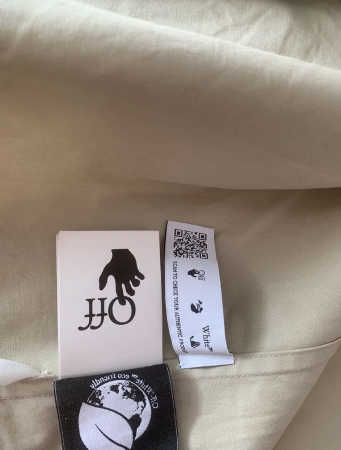 Off-White Off White Button Shirt Size US M / EU 48-50 / 2 - 9 Thumbnail