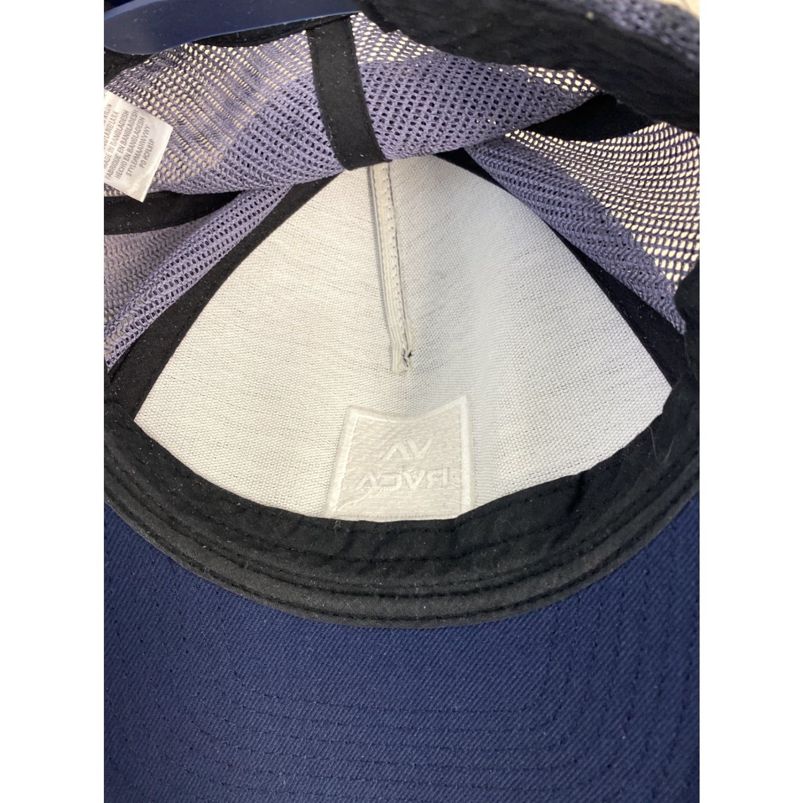 RVCA RVCA Trucker Hat Cap Snapback Men Adjustable Blue 90s Style Size ONE SIZE - 6 Thumbnail