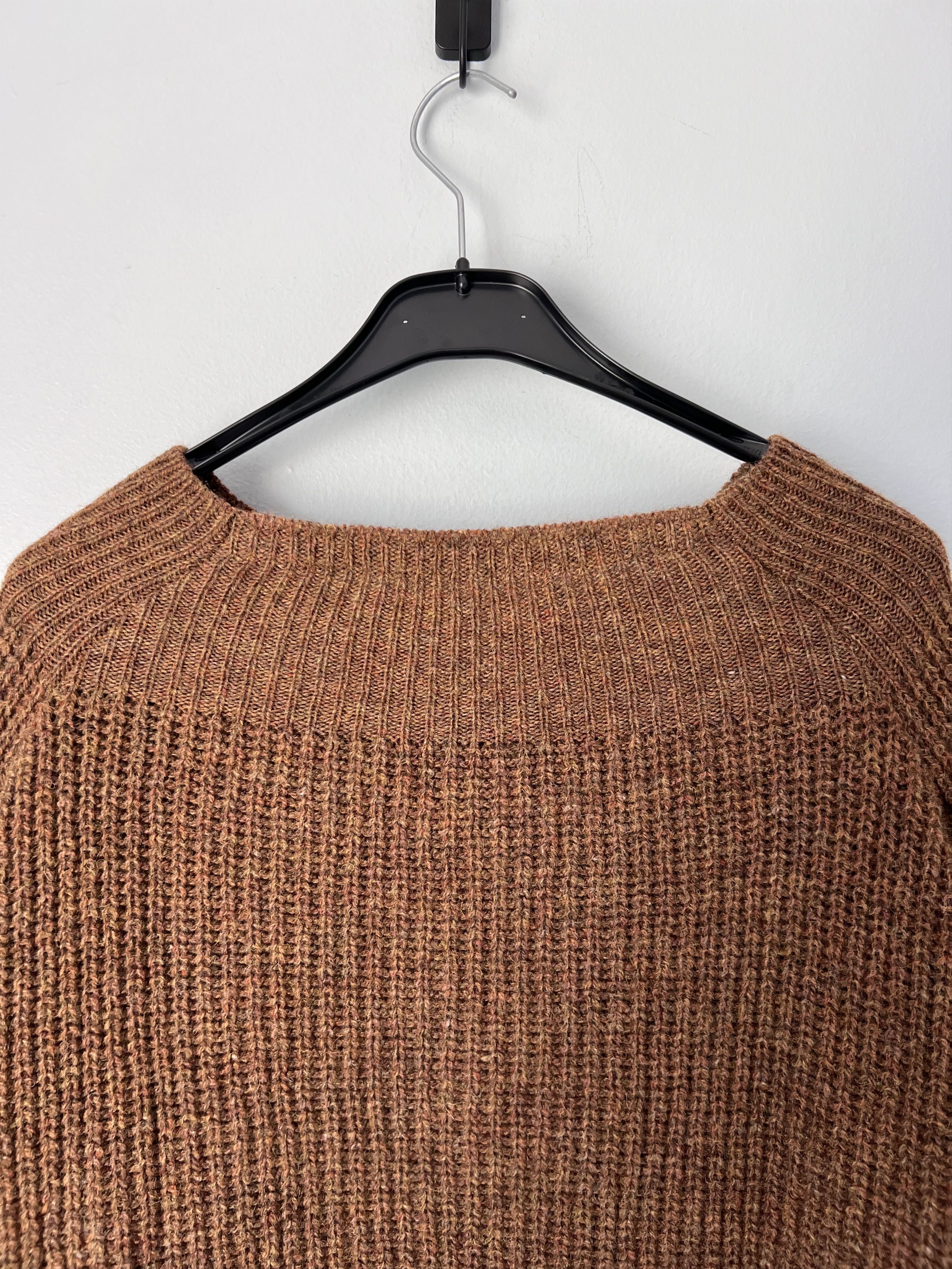 Raf Simons Raf Simons Fine Ribbed Sweater With Stretched Neckline Size US M / EU 48-50 / 2 - 6 Thumbnail