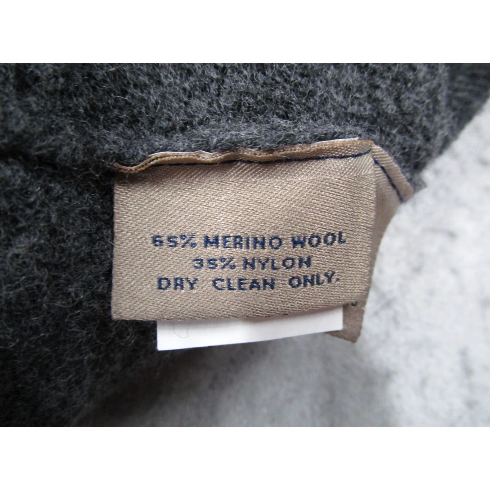 Bills Khakis Bills Khakis Sweater Mens Large Gray Merino Wool Crewneck Pullover Knit Solid USA Made Mens Size US L / EU 52-54 / 3 - 3 Thumbnail