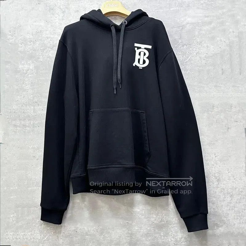 Burberry Burberry Black Cotton Women's Hoodie. Size M / US 6-8 / IT 42-44 - 1 Thumbnail