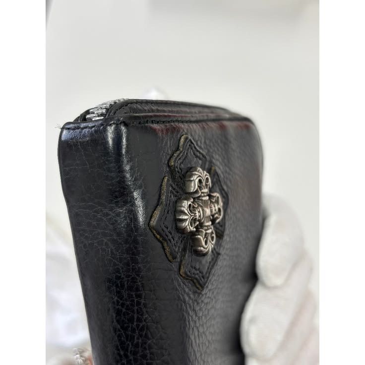 Chrome Hearts CH Rec F Zip Wallet Filigree Plus Size ONE SIZE - 3 Thumbnail