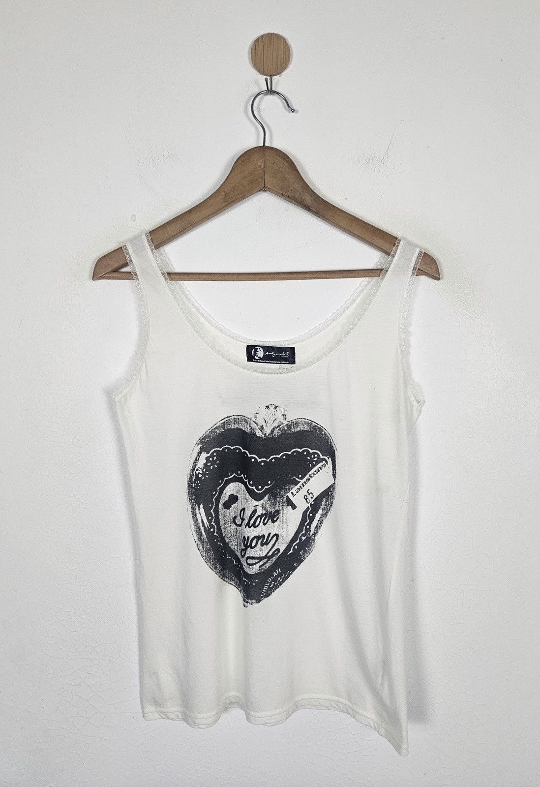 Hysteric Glamour Andy Warhol art tank top Shirt