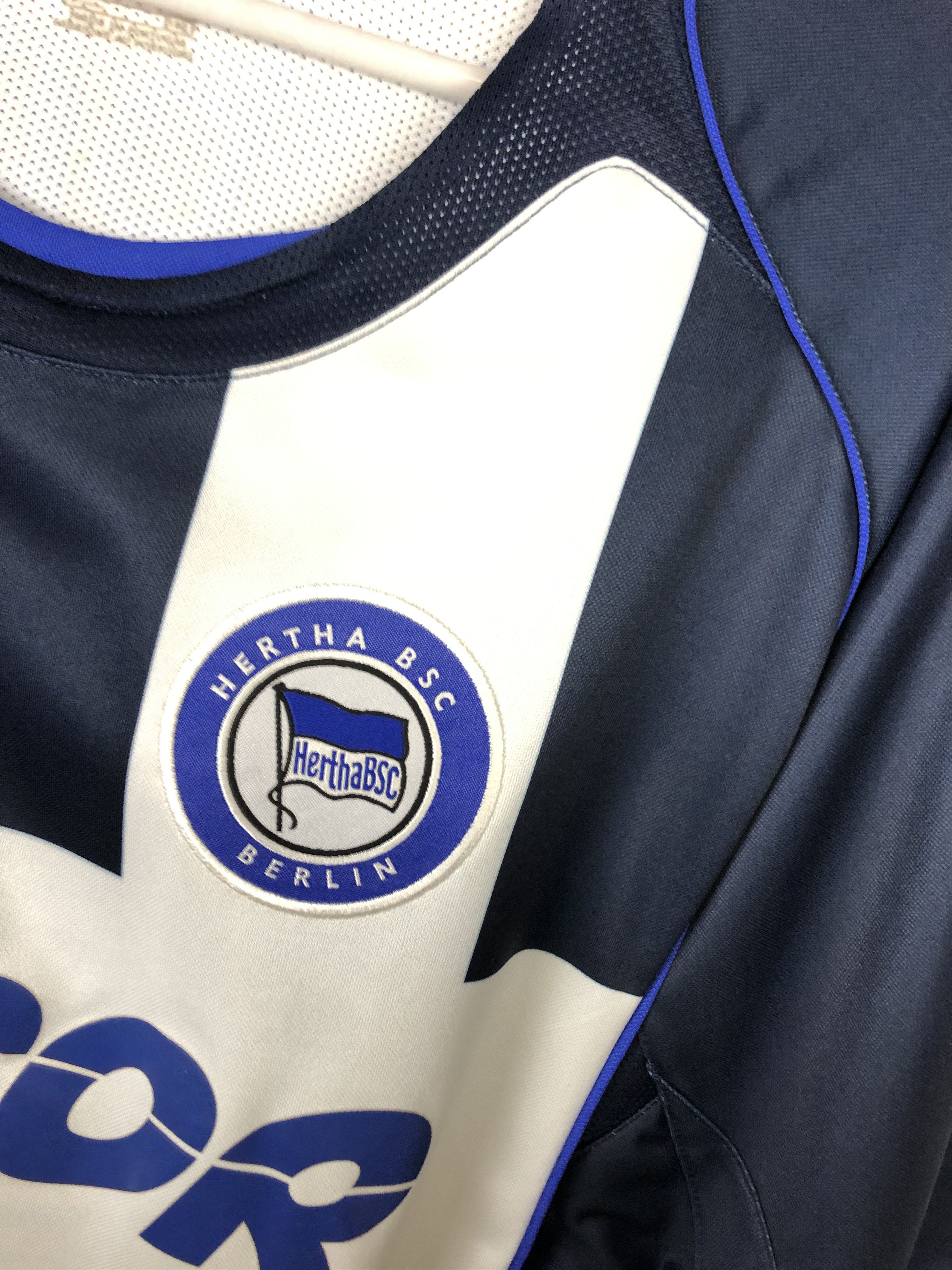 Nike Hertha Home football shirt 2004 Soccer #11 Gilberto Nike Size US XXL / EU 58 / 5 - 6 Thumbnail