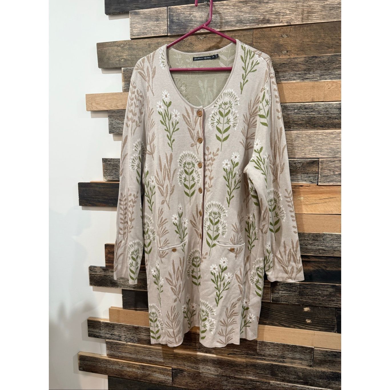 Guru Gudrun Sjoden button front cardigan sweater size XXL Size XXL / US 16-18 / IT 52-54 - 1 Thumbnail
