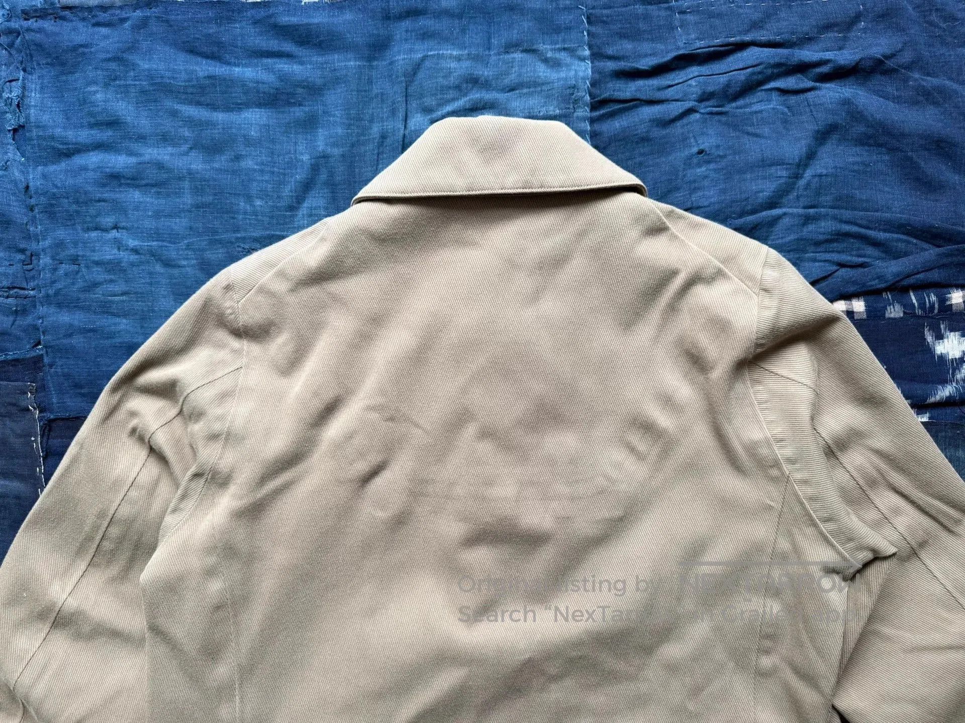 Visvim Beige Long Coat with Collar and Pockets. Size US L / EU 52-54 / 3 - 5 Thumbnail