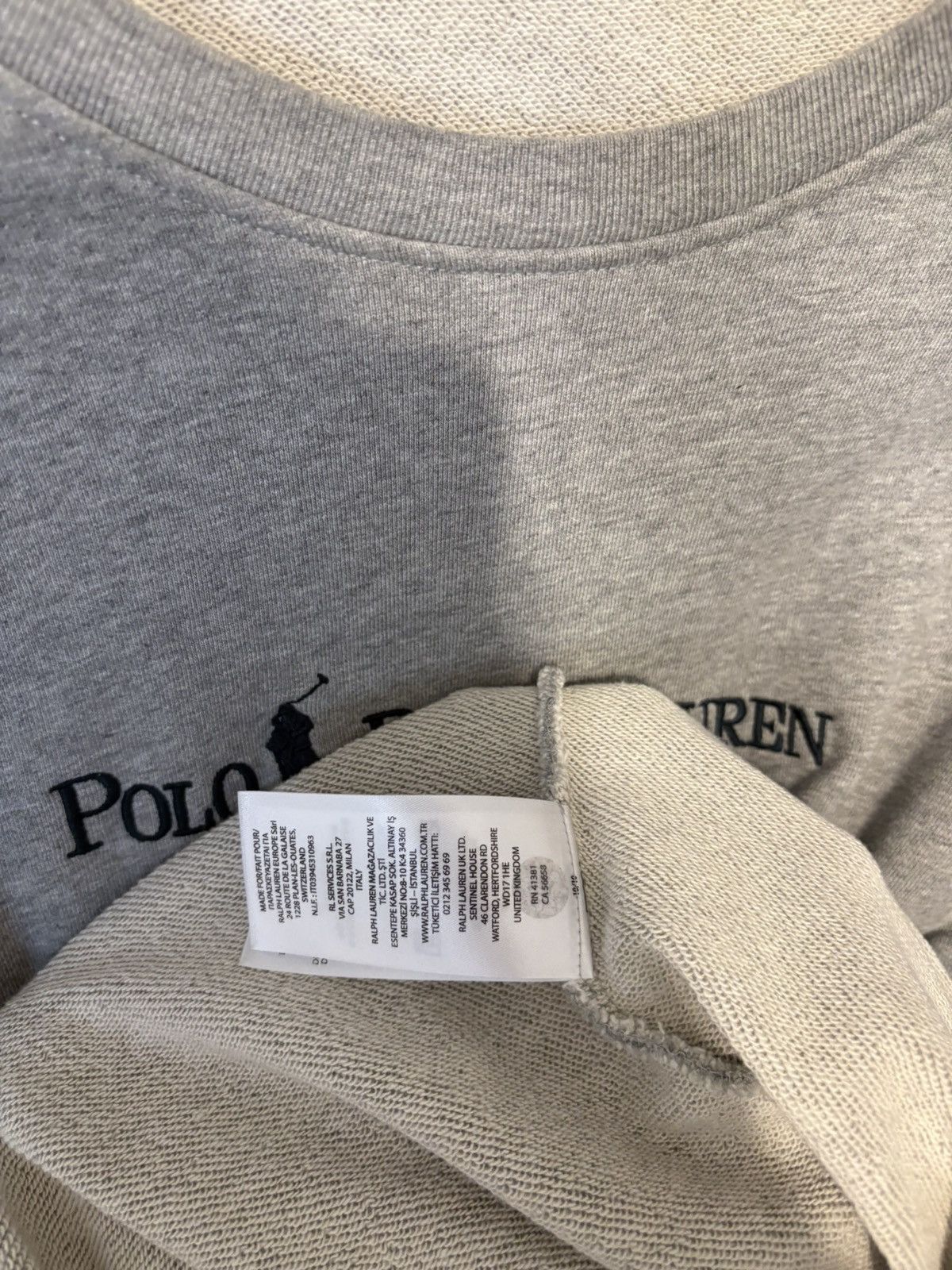 Polo Ralph Lauren Polo Ralph Lauren Logo Loopback Fleece Sweatshirt Size US M / EU 48-50 / 2 - 5 Thumbnail