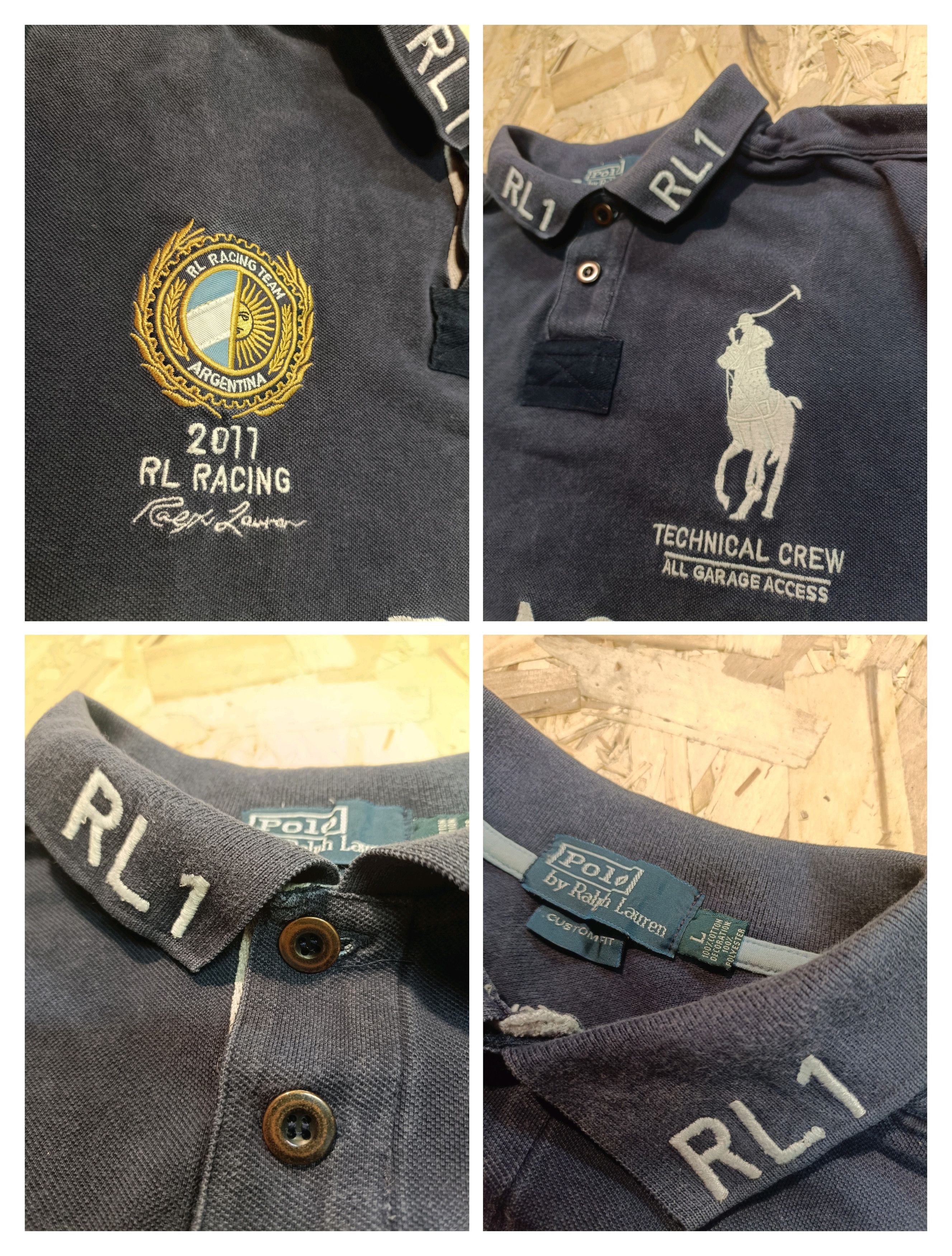Ralph Lauren × Vintage Polo Ralph Lauren, RL RACING ARGENTINA Size US L / EU 52-54 / 3 - 5 Thumbnail
