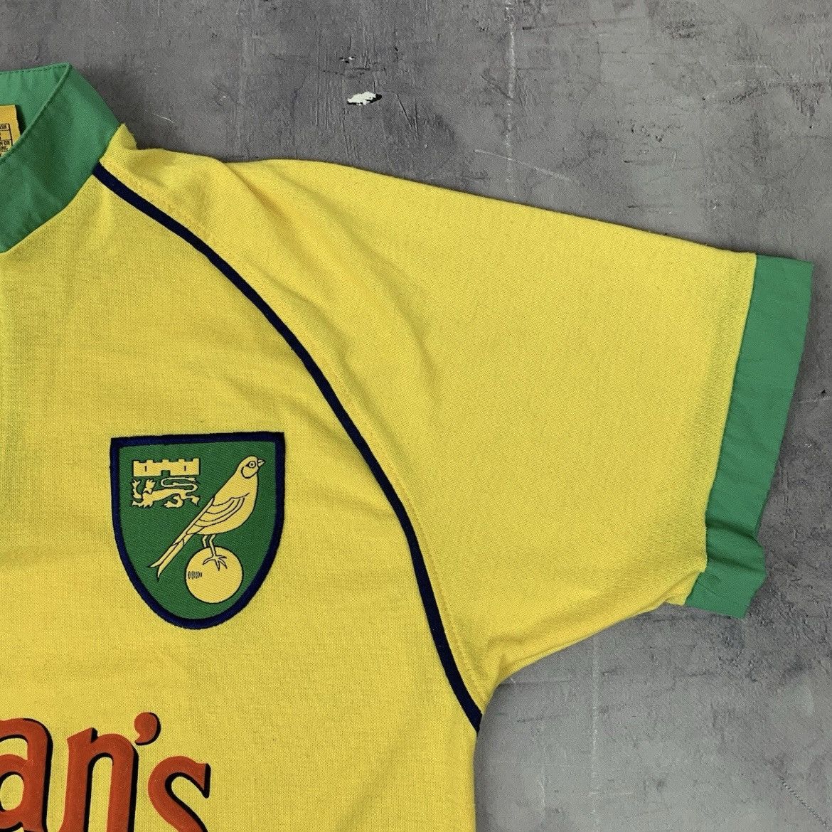 PONY Rare! #10 Norwich City Pony Vintage Soccer Jersey 1997 Size US S / EU 44-46 / 1 - 7 Thumbnail