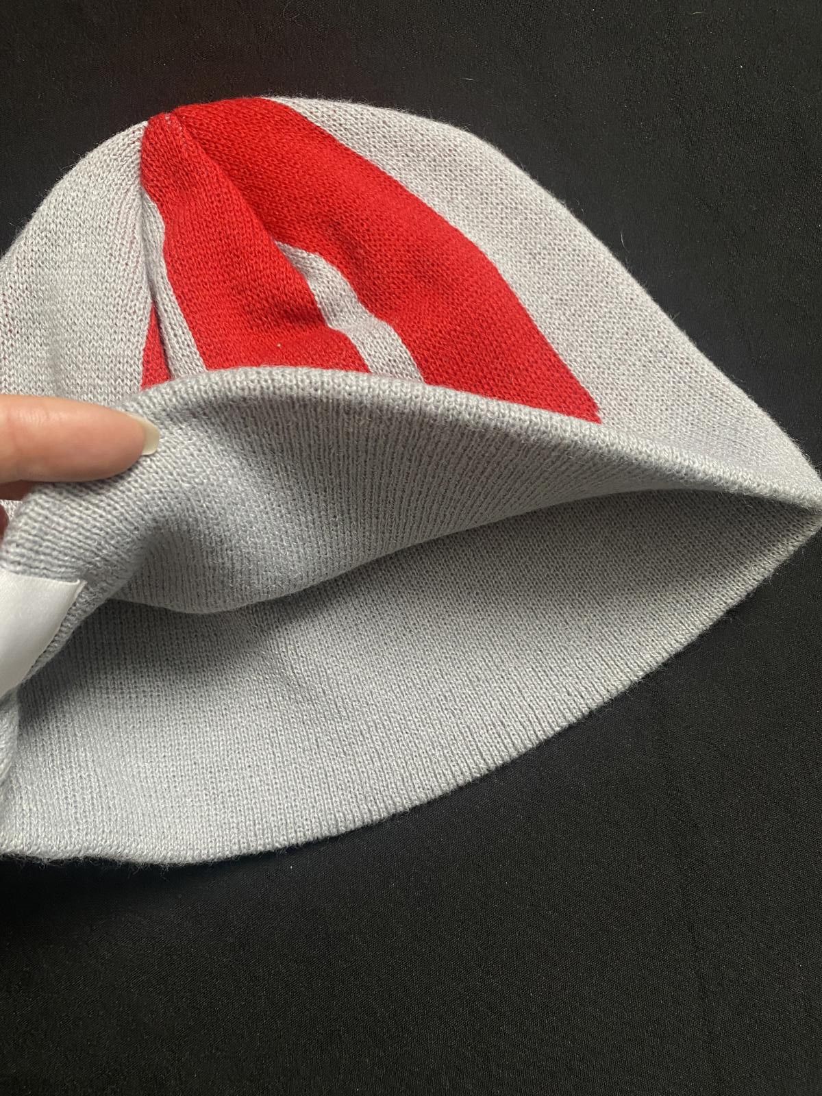 Japanese Brand Rare Street Fighter Graphic Skull White No Cuff Beanie Hats Size ONE SIZE - 6 Thumbnail