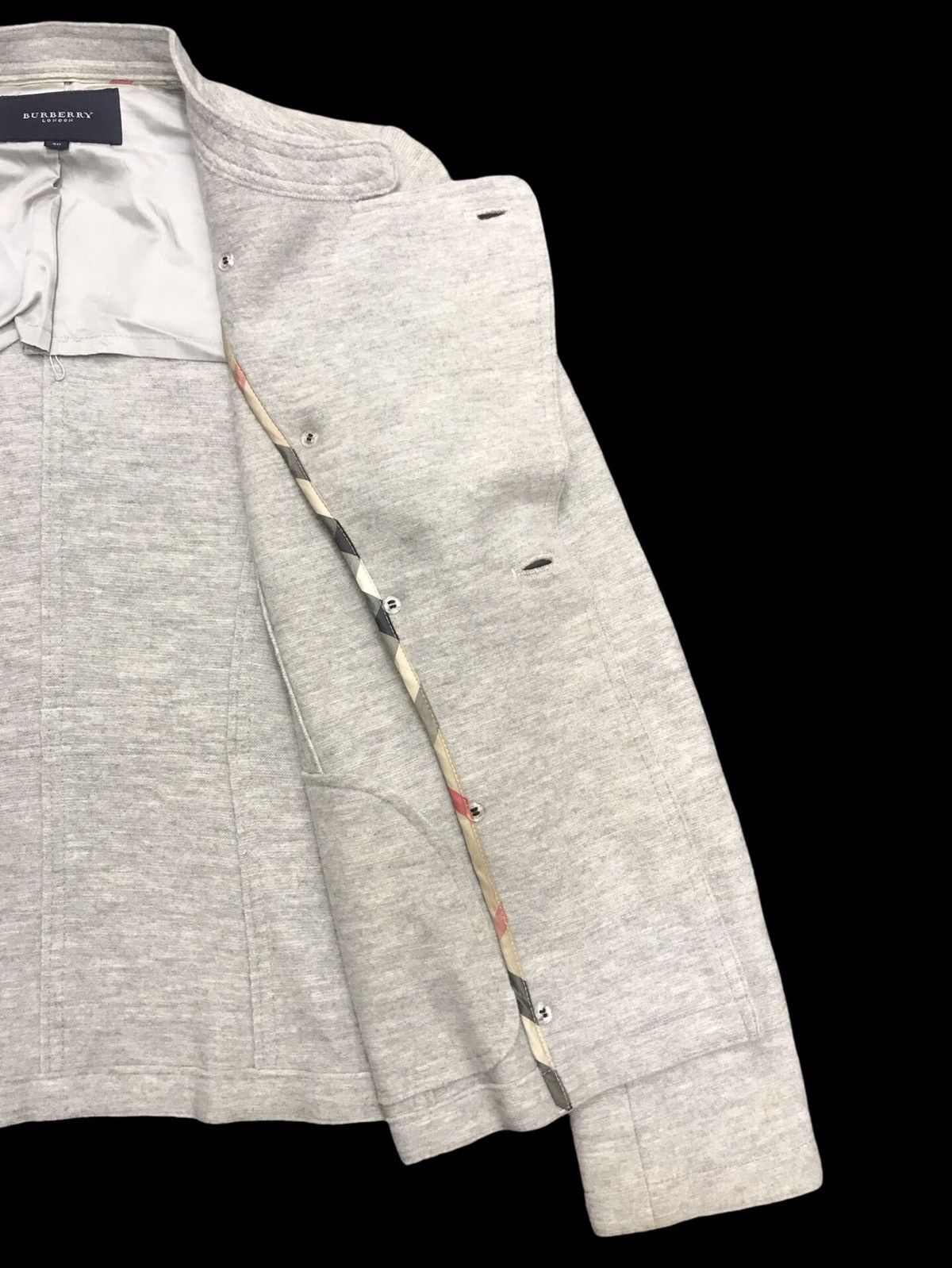 Burberry × Designer 💥DESIGNER💥RARE BURBERRY SWEAT DOUBLE BREAST CARDIGAN F260 Size S / US 4 / IT 40 - 10 Thumbnail