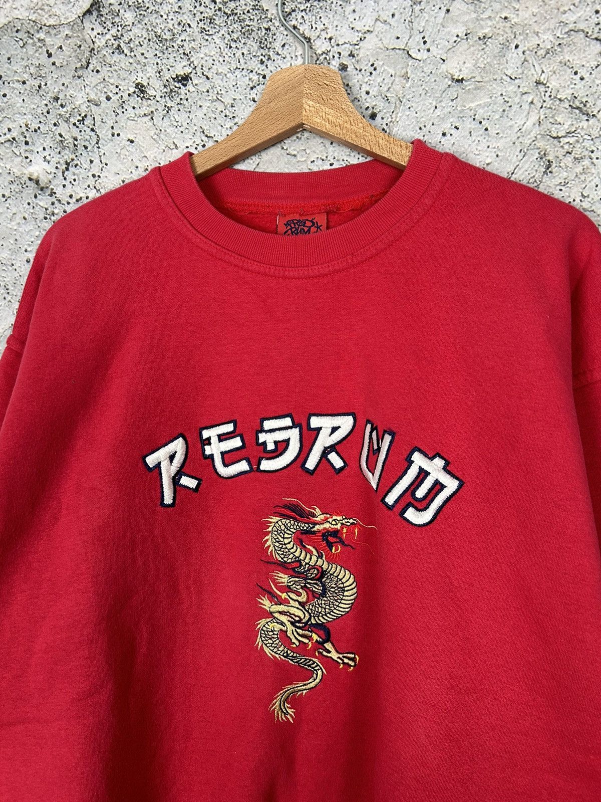 Vintage Vintage Rap Baggy Boxy Crewneck 90s Hype Skateboarding Size US L / EU 52-54 / 3 - 3 Thumbnail