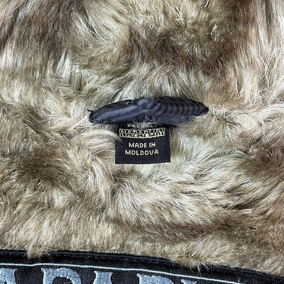 If Six Was Nine × Japanese Brand × Napapijri Avant Garde Opium Y2K Faux Fur Jacket Rick Owens Carti Style Size S / US 4 / IT 40 - 22 Thumbnail