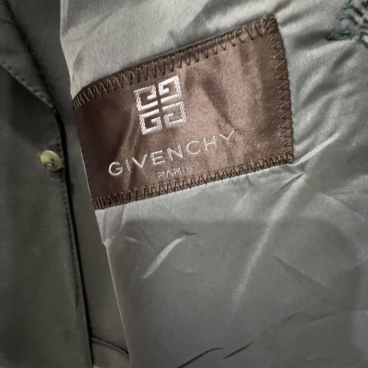 Designer × Givenchy × Japanese Brand Vintage Givenchy Blazer Very Nice Design Size 44S - 6 Thumbnail