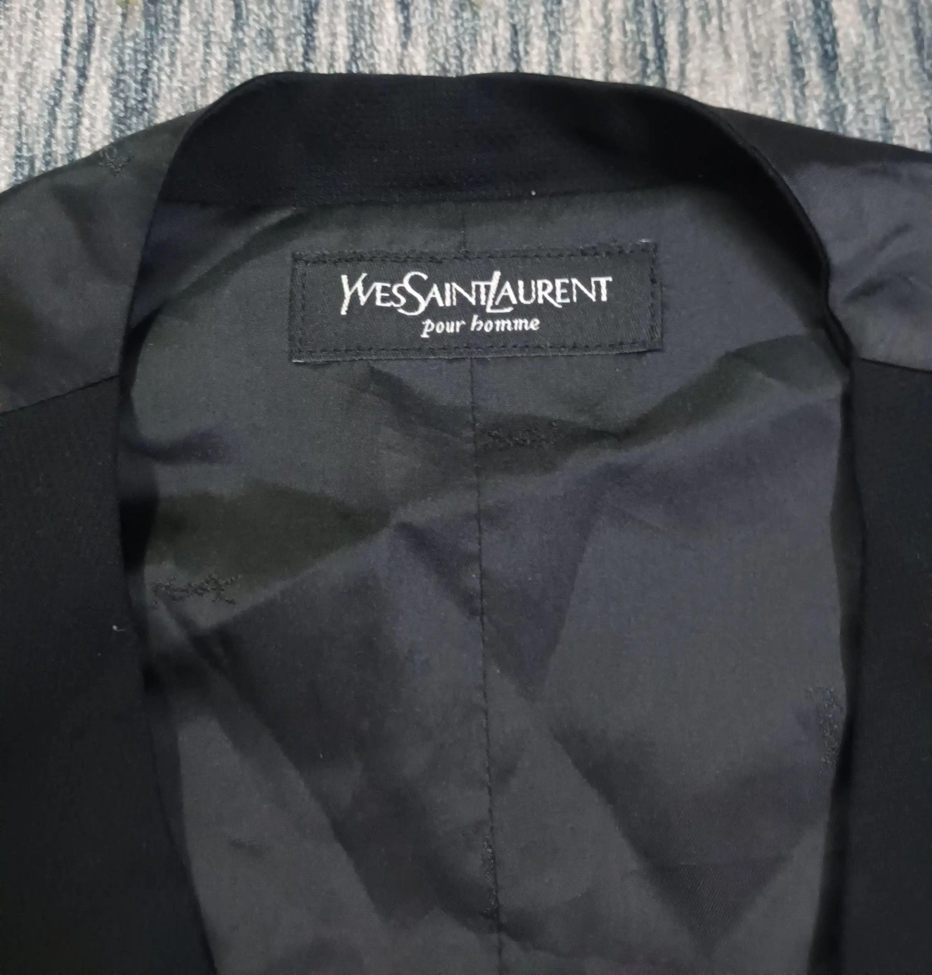 Yves Saint Laurent 🔥 YVES SAINT LAURENT POUR HOMME VEST 🔥 Size 38R - 3 Thumbnail