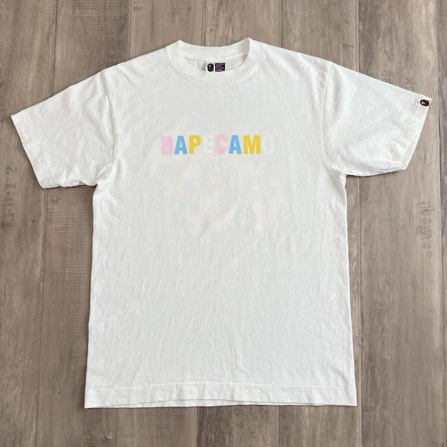 Bape 2006 BAPE Multi Camo APE HEAD T-shirt NIGO cotton candy camo Size US M / EU 48-50 / 2 - 2 Thumbnail