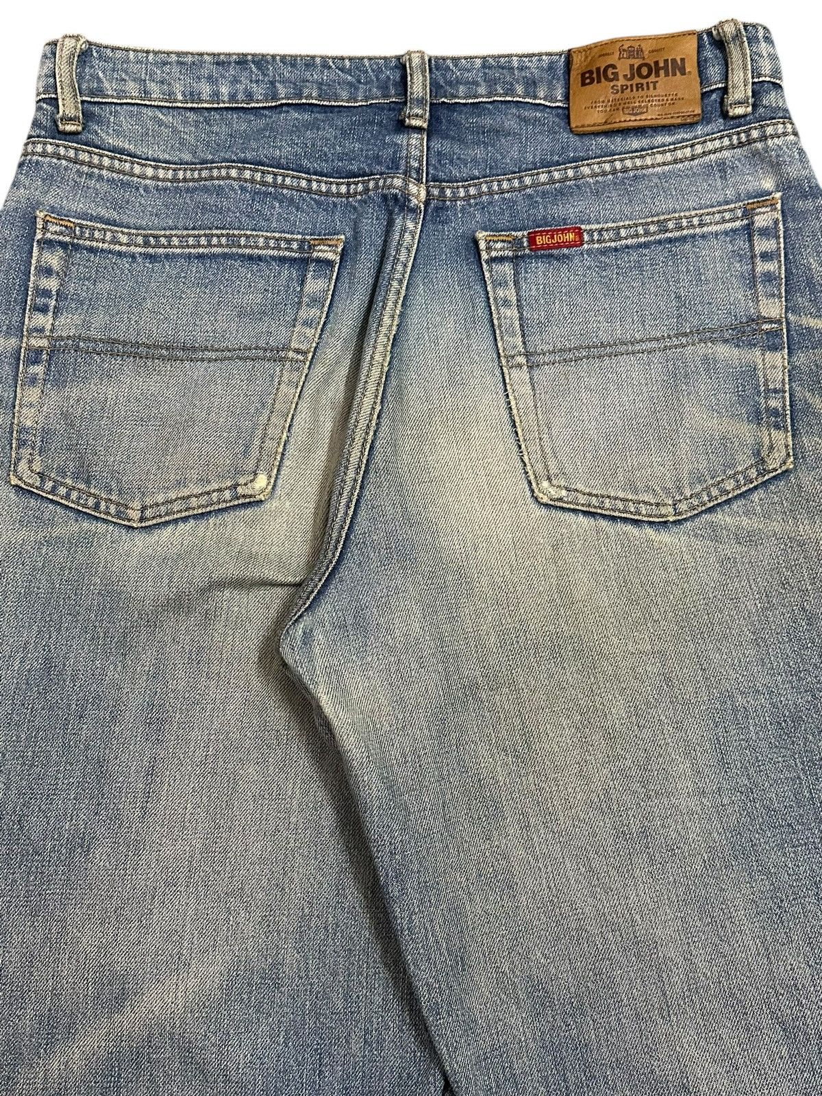 Big John Vintage Big John Mud Wash Distressed Baggy Jeans Size US 32 / EU 48 - 6 Thumbnail