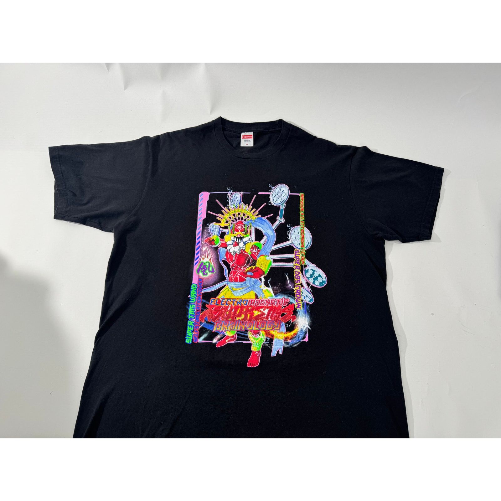 Supreme Supreme Rare Electromagnetic Short Sleeve T-Shirt Size XL Size US XL / EU 56 / 4 - 6 Thumbnail