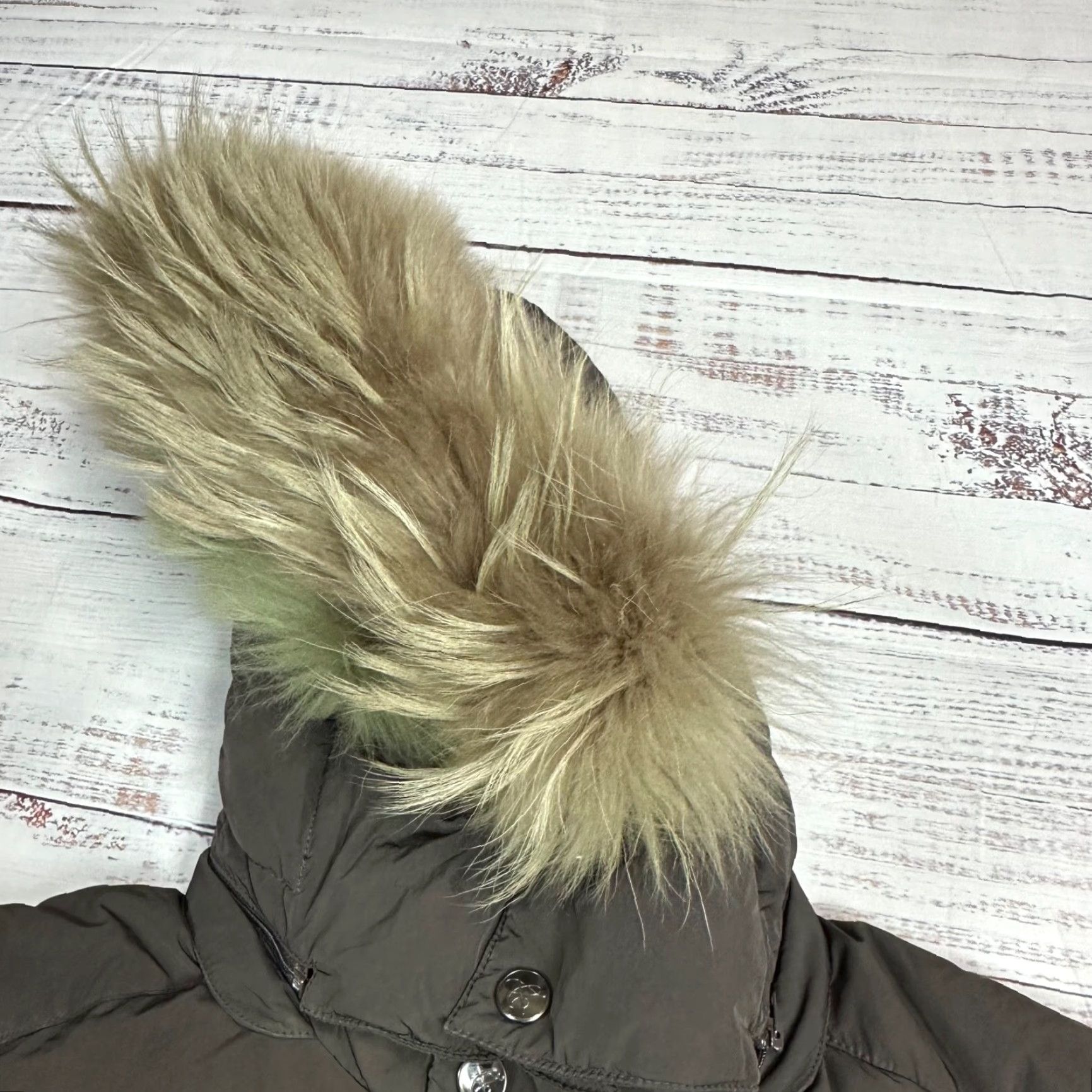 Canali Canali Men Parka Jacket Sz 54 US 44 Brown Faux Fur Hood Rain & Wind Tech Zip Front Size US S / EU 44-46 / 1 - 7 Thumbnail