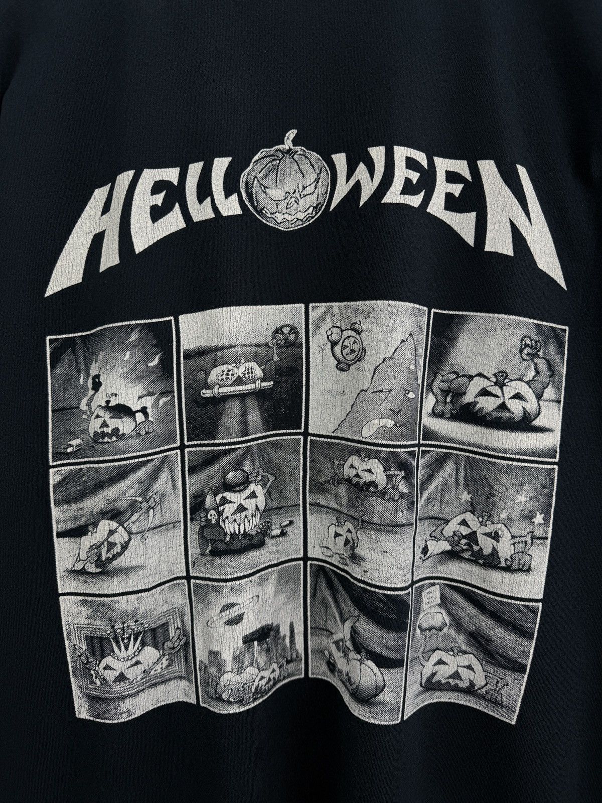 Gildan 🇩🇪 Vtg 00s Halloween The Time of the Oath Power Metal T-shirt Size US XXL / EU 58 / 5 - 9 Thumbnail