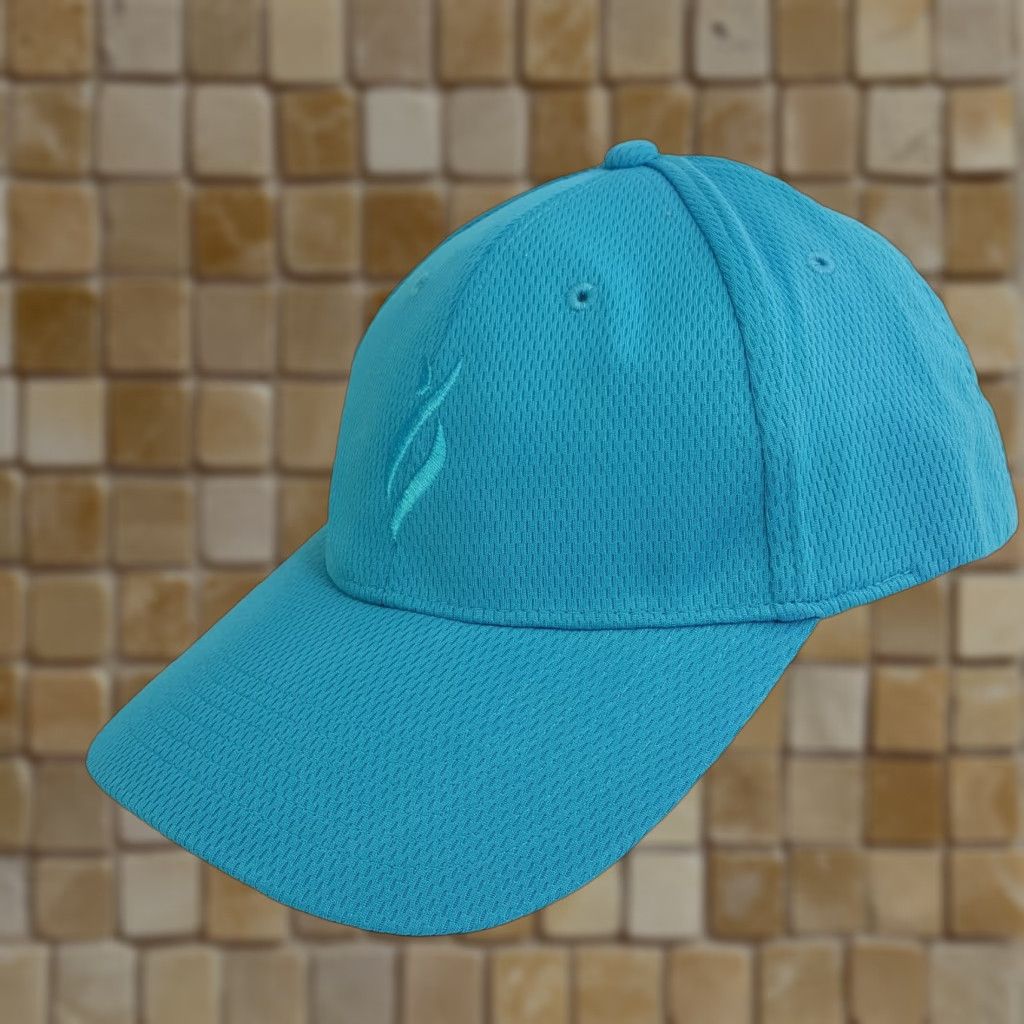 Vintage VINTAGE Nancy Lopez Baseball Cap Hat Adjustable Blue Knit Hat Baseball Cap Womens Polyester 90s Outdoor Golf Embroidered Cap Size ONE SIZE - 1 Thumbnail