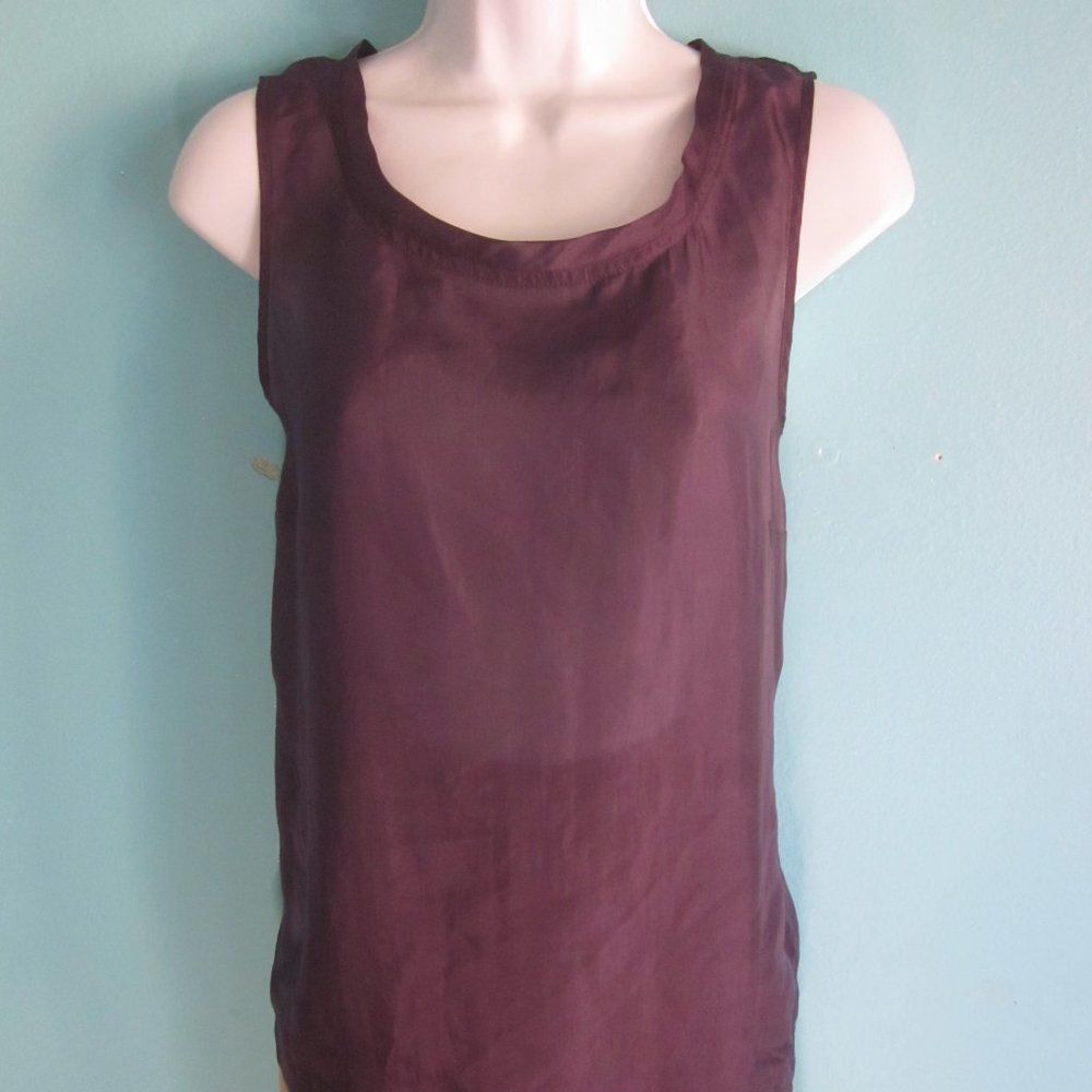 DKNY DKNY Purple Silk Tank Size 8 Lightweight Size M / US 6-8 / IT 42-44 - 5 Thumbnail