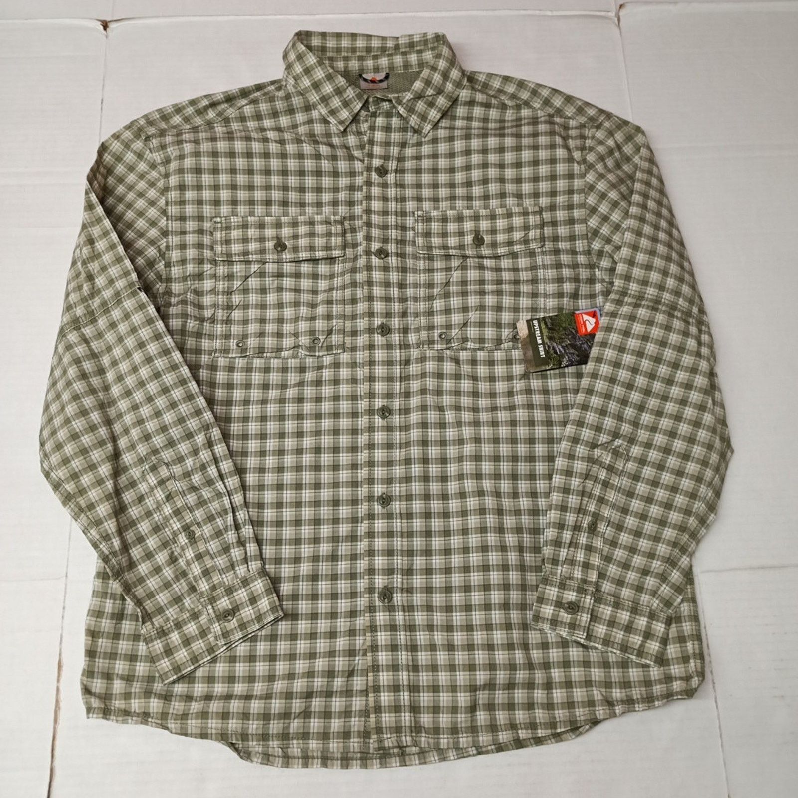 Other Ozark Trail Upstream Shirt Men's M (38-40) Green Plaid Size US M / EU 48-50 / 2 - 1 Thumbnail