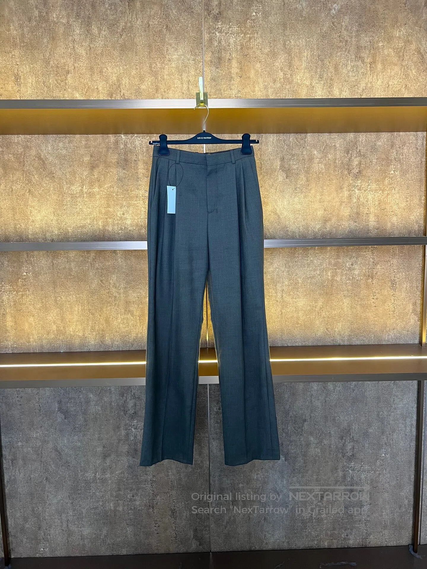 Y's Y's Wool Wide Leg Trousers| Size 36R - 1 Thumbnail