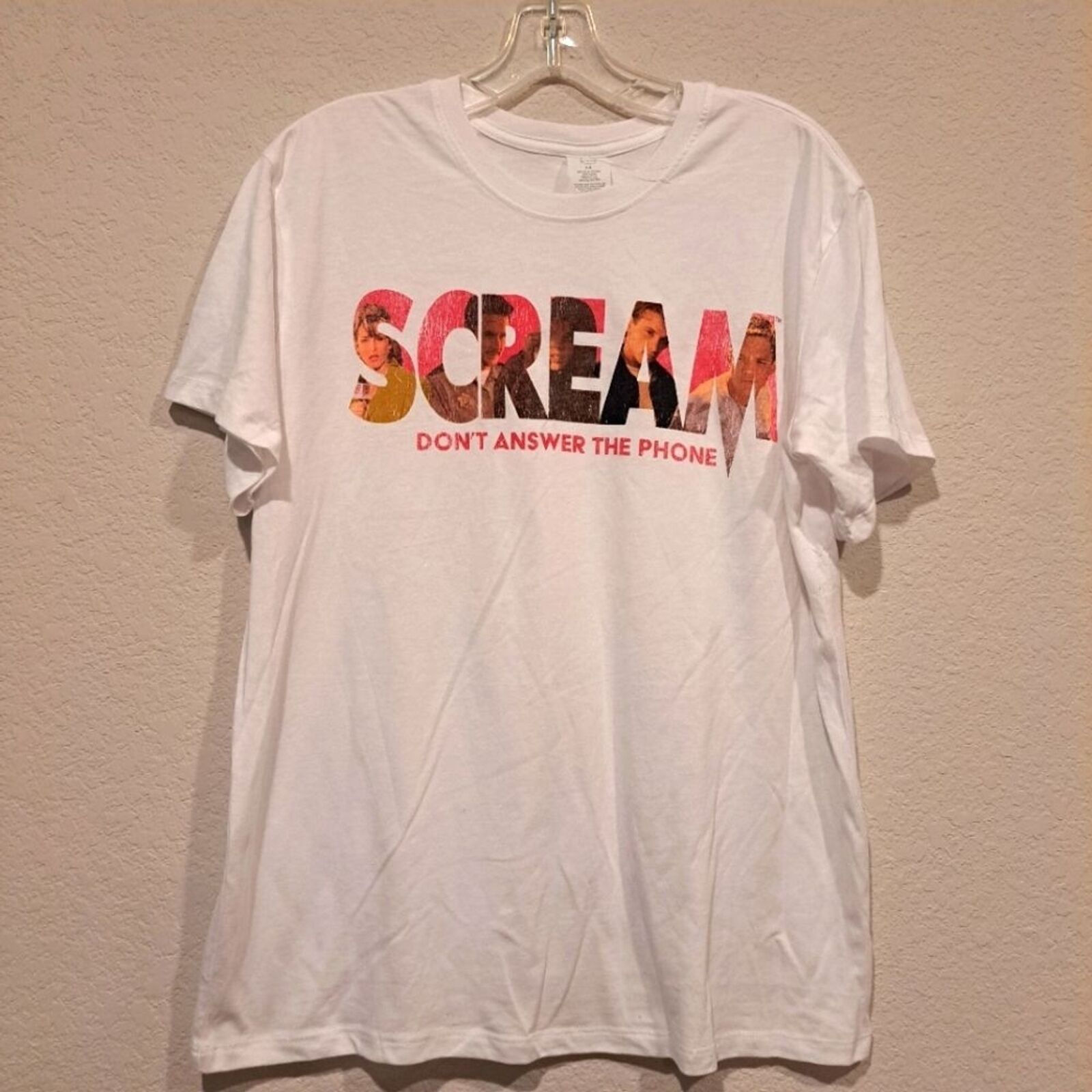 Other Scream Movie "Don't Answer The Phone" graphic t-shirt sz L Size L / US 10 / IT 46 - 1 Thumbnail