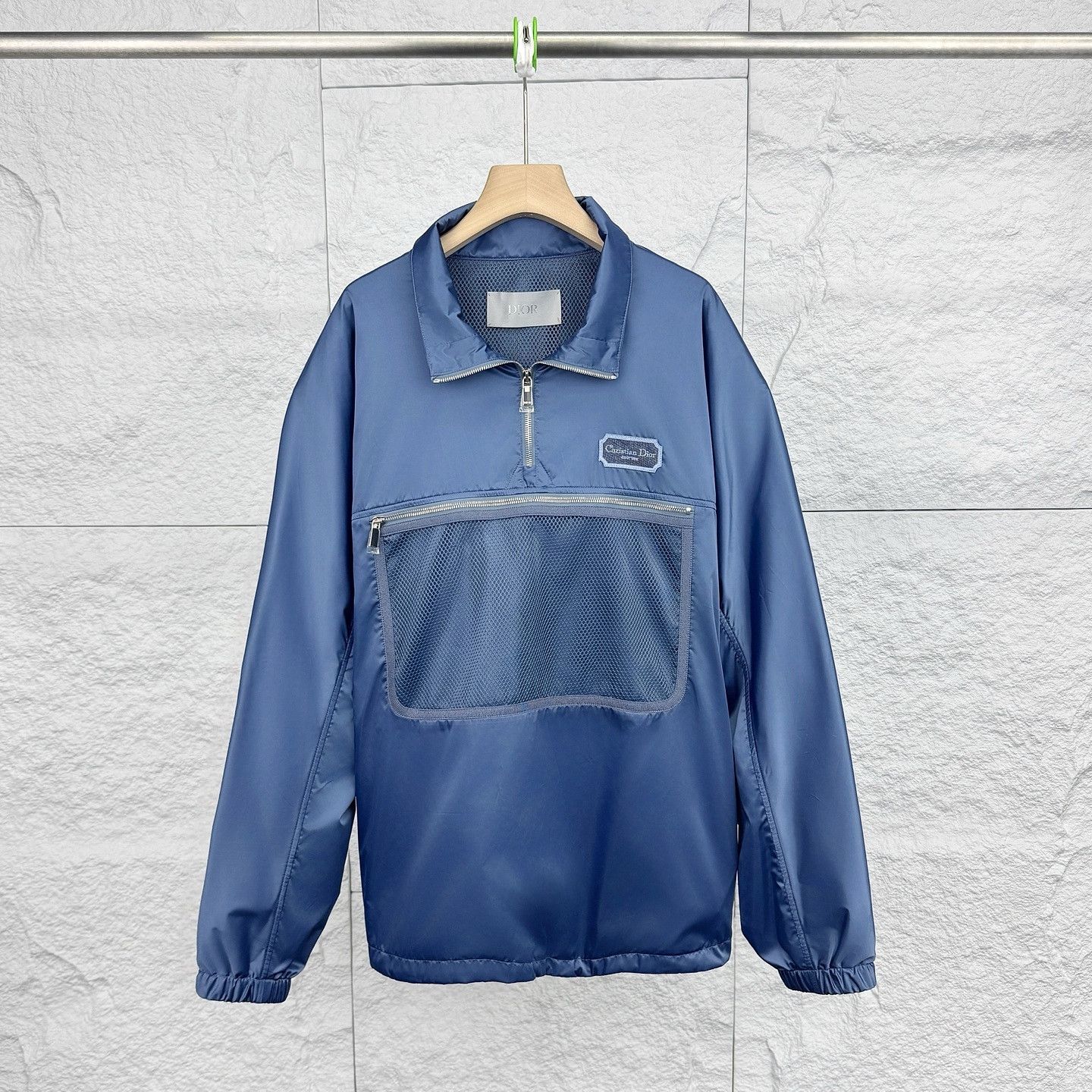 Dior Dior Mesh Pocket Half-Zip Jacket Size L Size US L / EU 52-54 / 3 - 1 Thumbnail