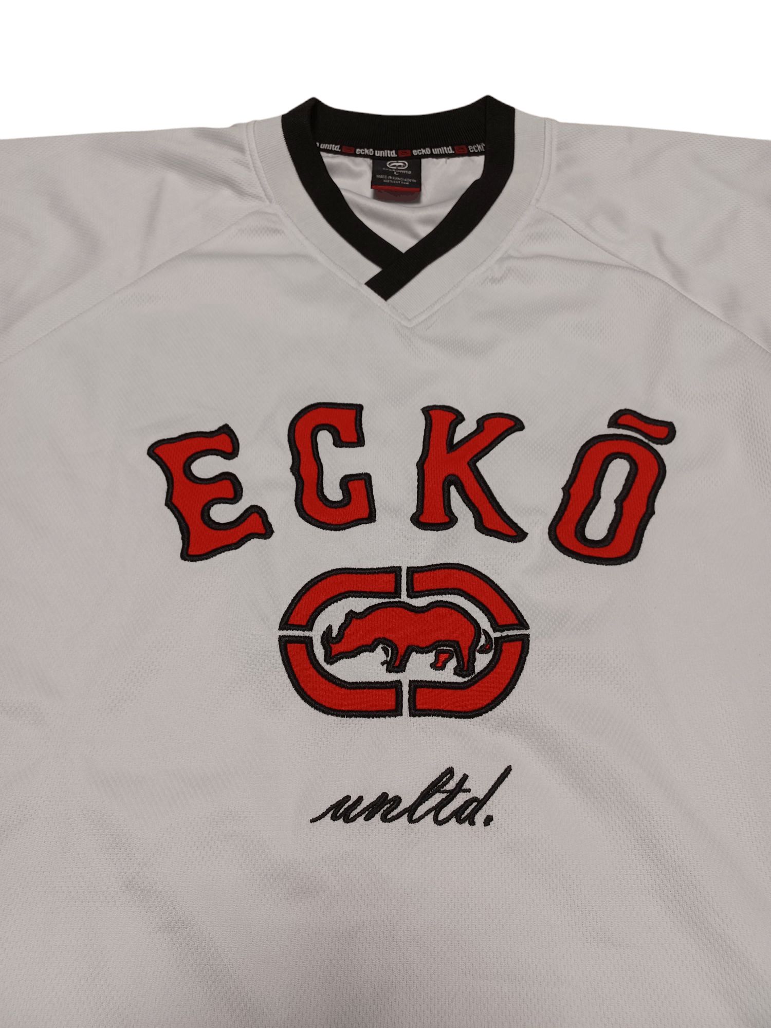Ecko Unltd. ECKO UNLTD FIRE BIGLOGO EMBROIDERED OVERSIZED JERSEY TEE Size US L / EU 52-54 / 3 - 2 Thumbnail