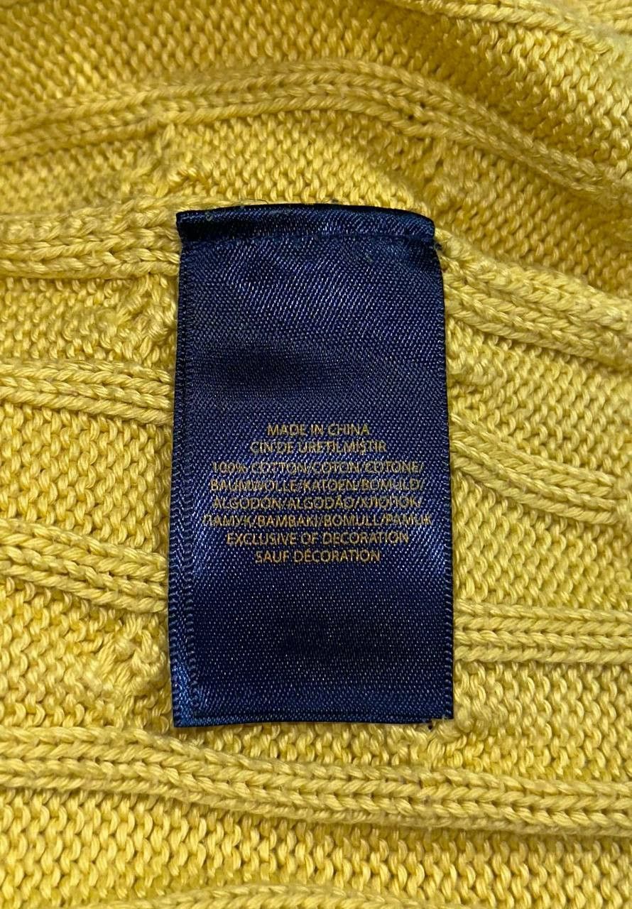 Polo Ralph Lauren Polo Ralph Lauren Sweater Cable-Knit Pullover Preppy classic Size L / US 10 / IT 46 - 8 Thumbnail