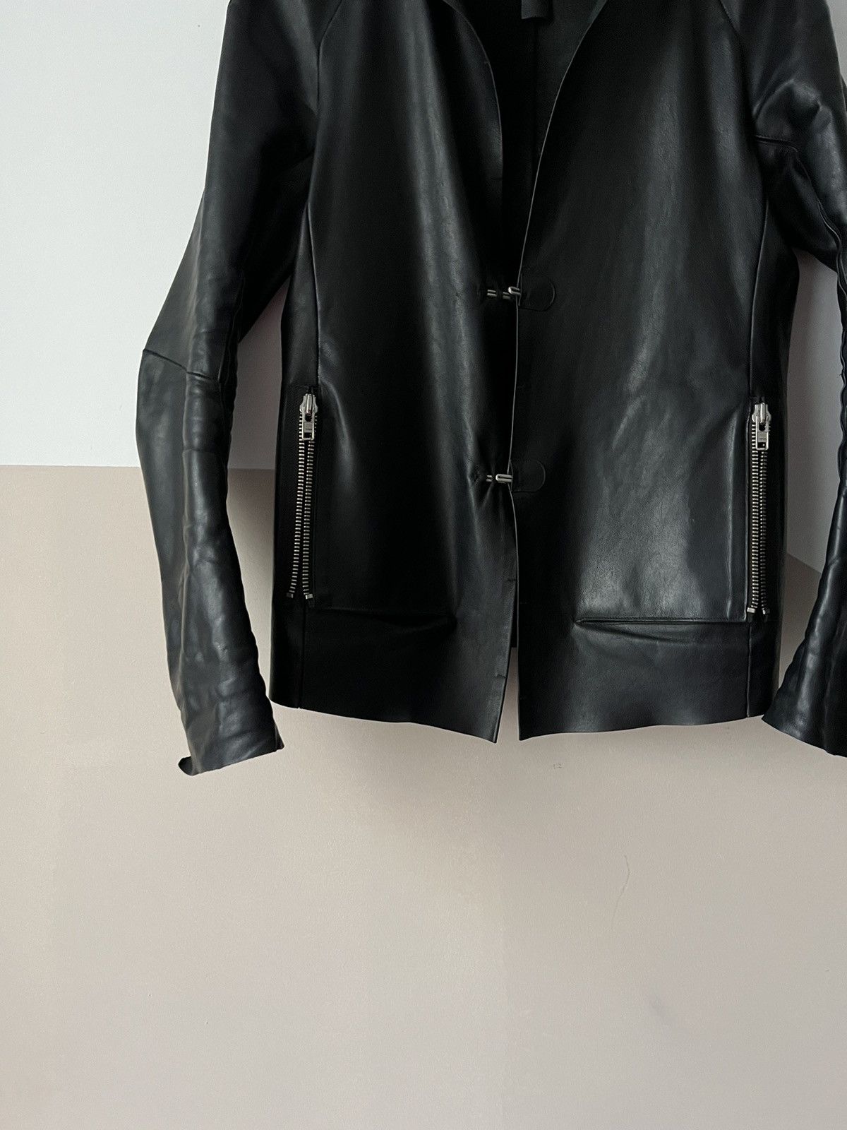 Yohan Serfaty longarm leather jacket - レザージャケット