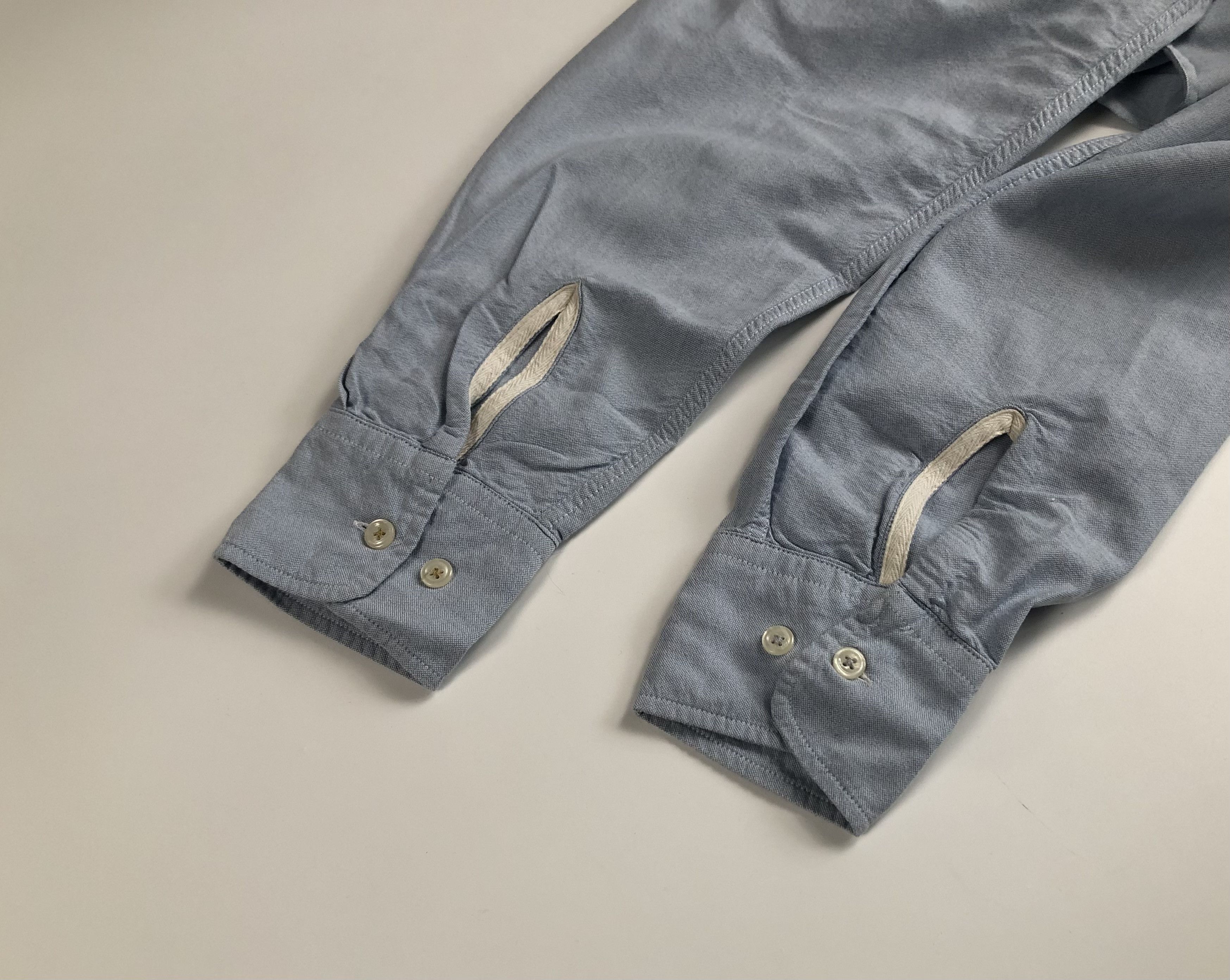 Universal Works Universal Works Everyday Blue Oxford Cotton Shirt Size US S / EU 44-46 / 1 - 8 Thumbnail