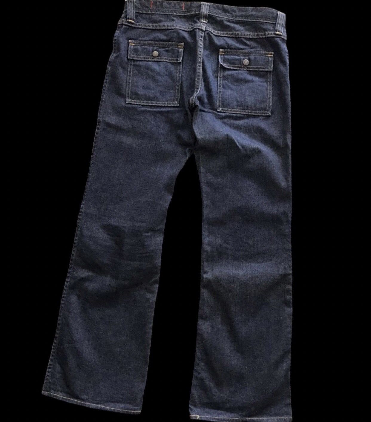 FOB Factory FOB FACTORY By Studio Ecru Flare Bush Denim Size US 32 / EU 48 - 2 Thumbnail