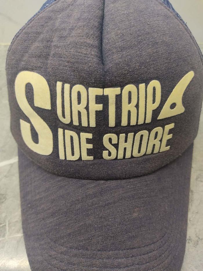Japanese Brand Vintage Surf Trip Side Shore Trucker Hat Size ONE SIZE - 3 Thumbnail