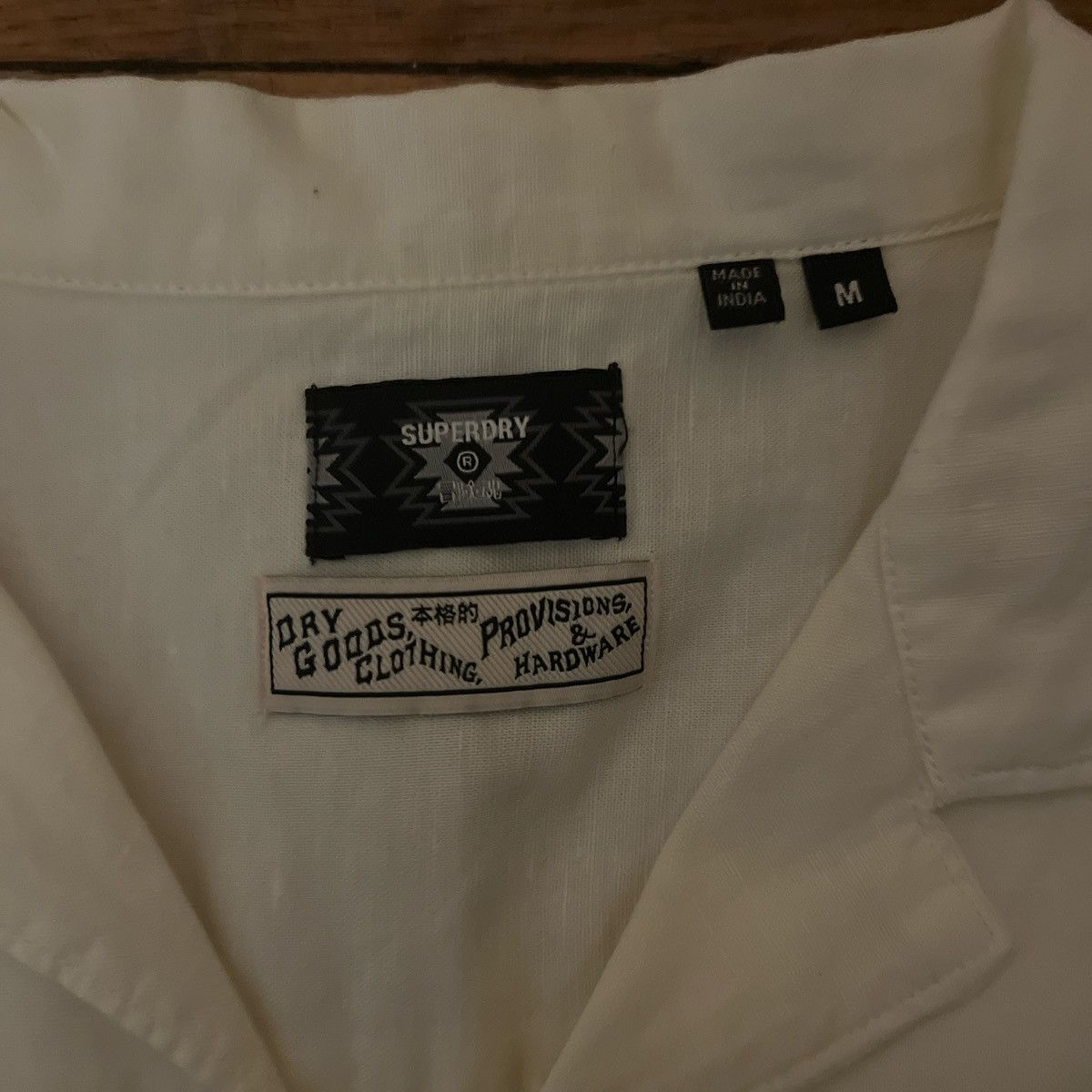 Superdry Superdry Linen Shirt Rare Size US M / EU 48-50 / 2 - 4 Thumbnail