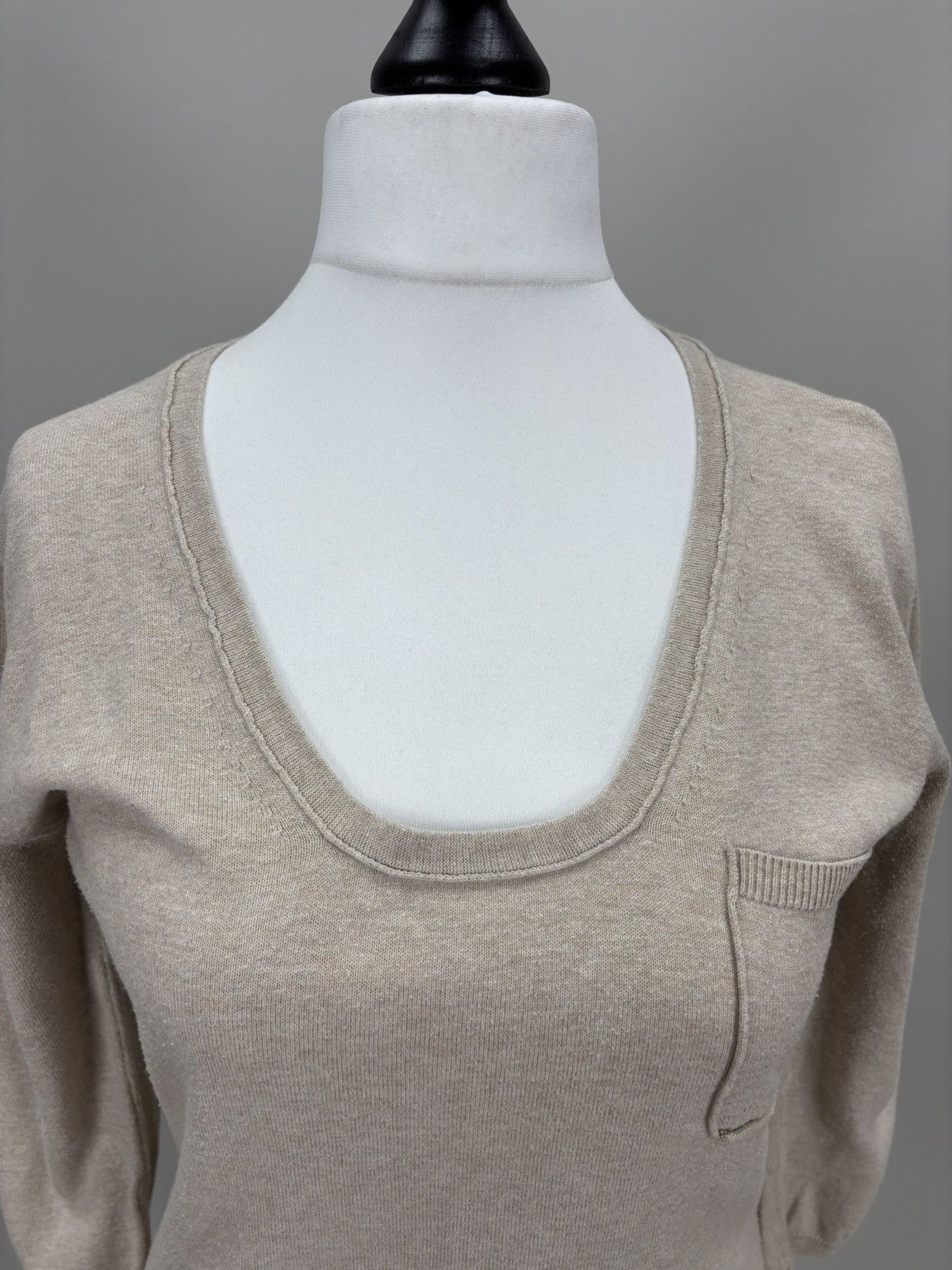 Burberry Womens sweater Burberry Brit Size S Color Beige Size S / US 4 / IT 40 - 3 Thumbnail