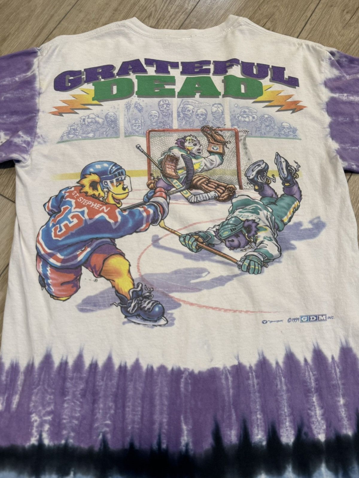 Grateful Dead Vintage Grateful Dead Hockey Shirt Size US L / EU 52-54 / 3 - 7 Thumbnail