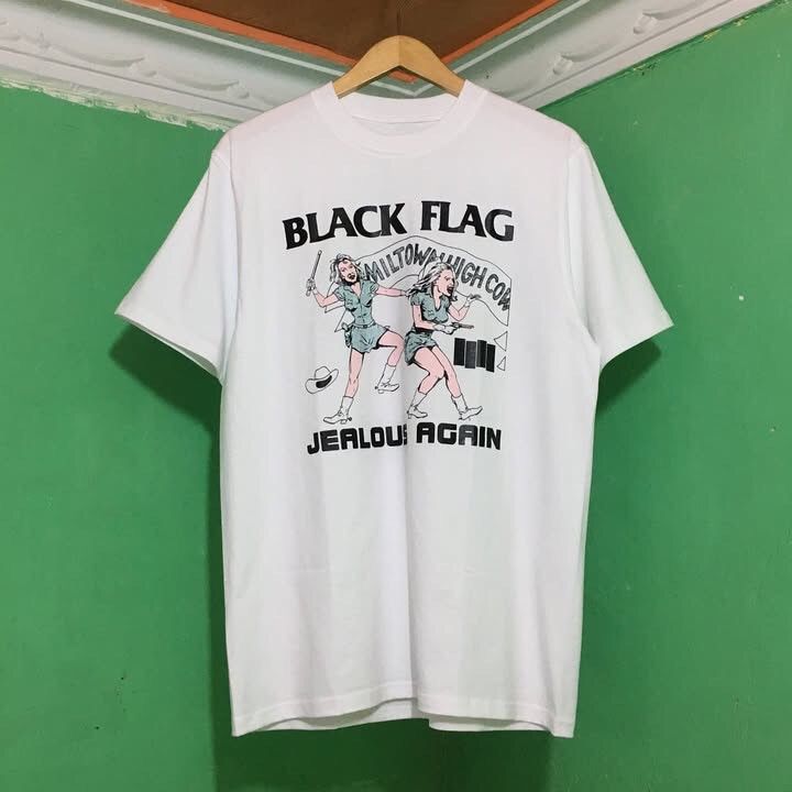 Band Tees Black Flag Jealous Again Size US L / EU 52-54 / 3 - 1 Thumbnail