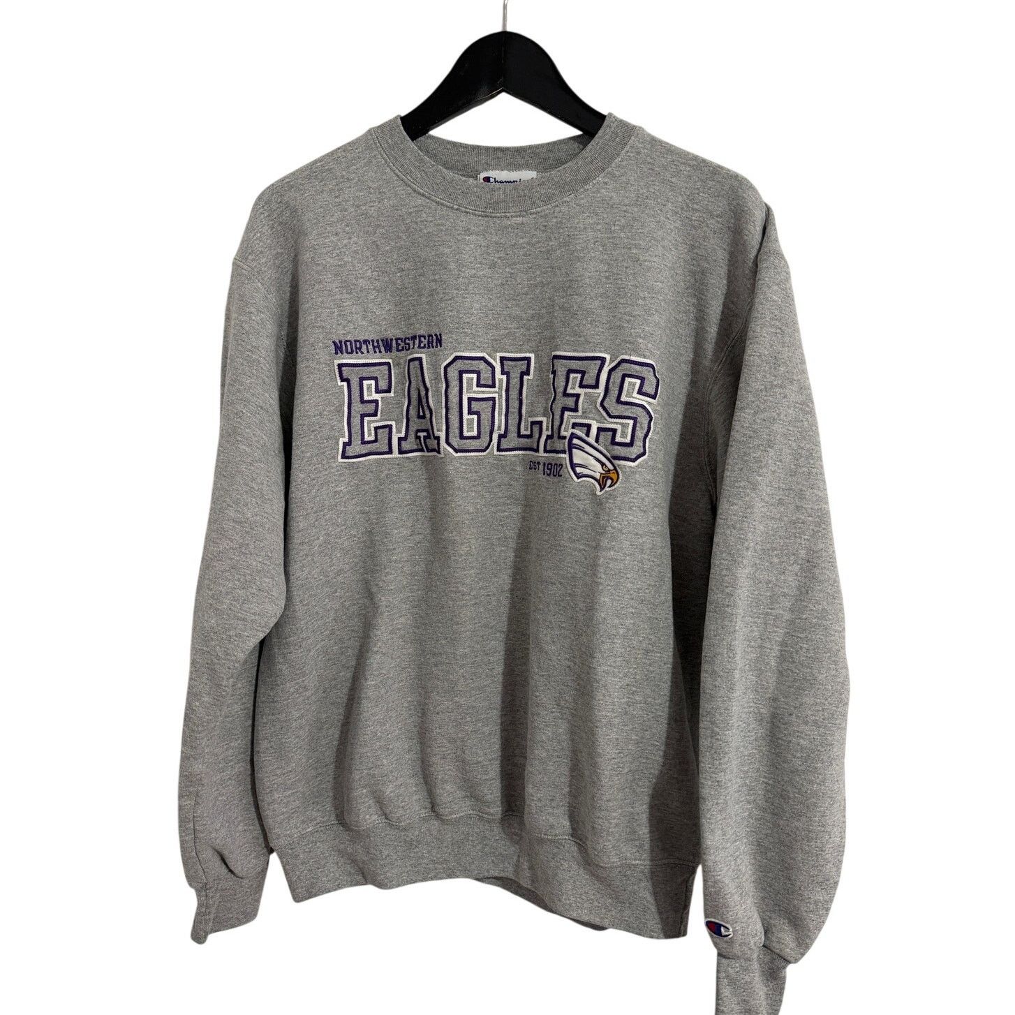 Champion Northwestern University Eagles Crewneck Sweatshirt Size M Size US M / EU 48-50 / 2 - 1 Thumbnail