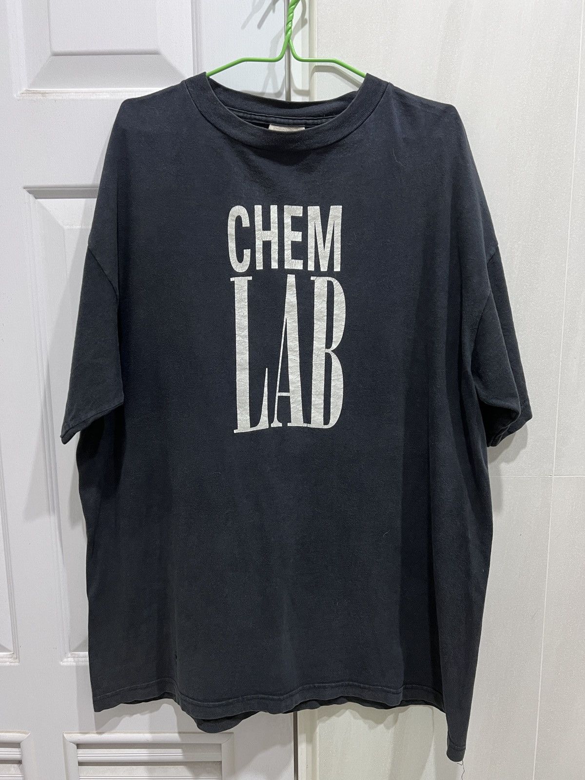 Band Tees Rare Vtg 90s Chemlab Industrial rock Fifth Colvmn Records Size US XL / EU 56 / 4 - 1 Thumbnail