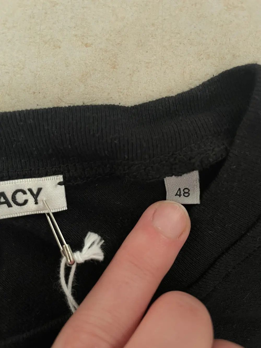 Our Legacy Our legacy Moto sweat black clean S Size US S / EU 44-46 / 1 - 2 Thumbnail