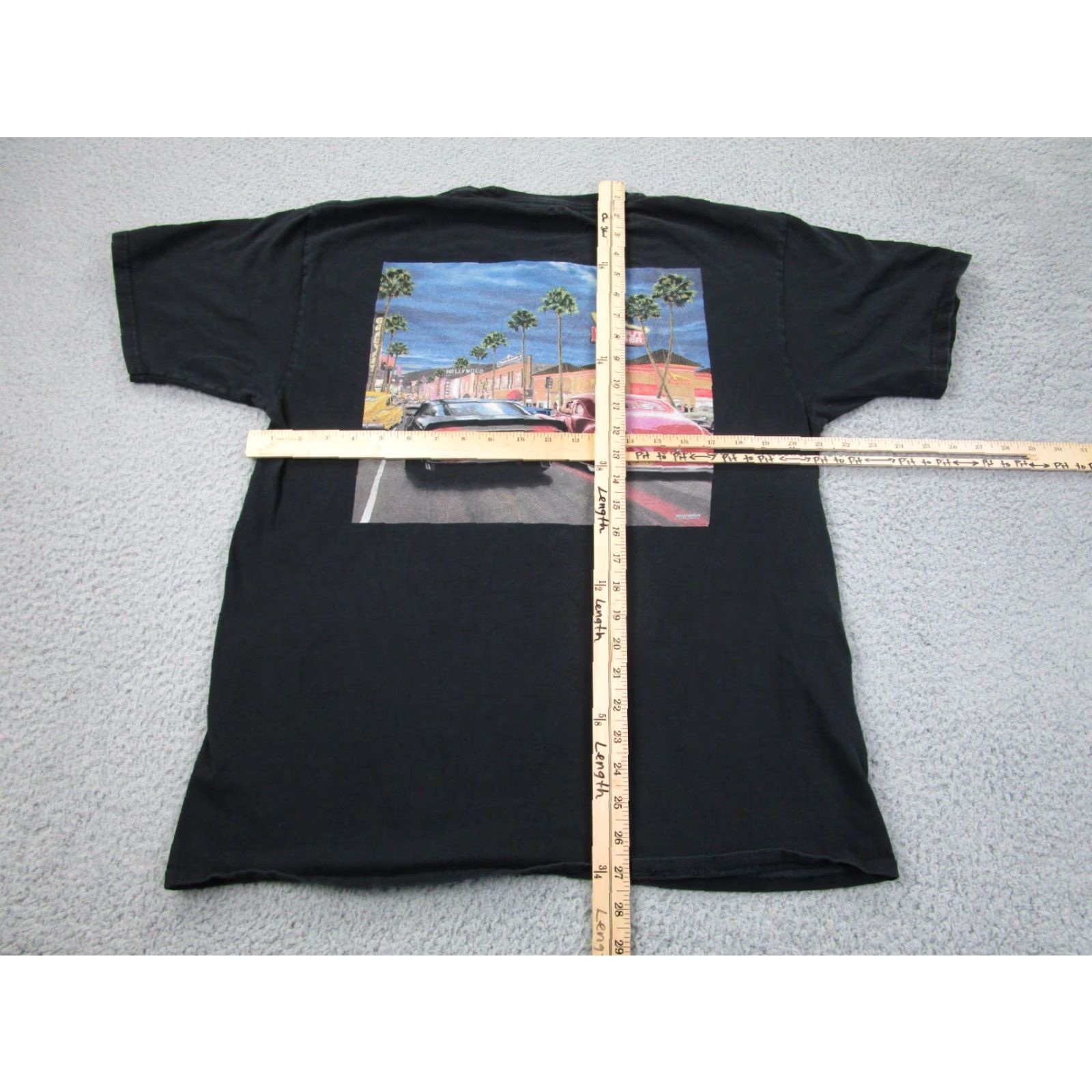 Vintage IN-N-Out Burger Shirt Mens L Black Hot Rod California Drive Thru Classic Cars Size US L / EU 52-54 / 3 - 7 Thumbnail