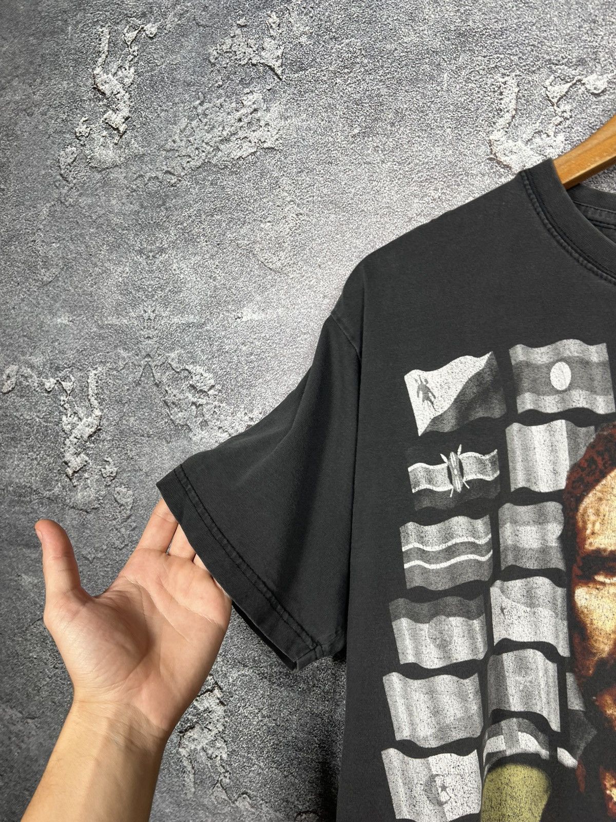 Other Vintage Haile Selassie King Rasta Jah T-shirt Size L Size US L / EU 52-54 / 3 - 7 Thumbnail