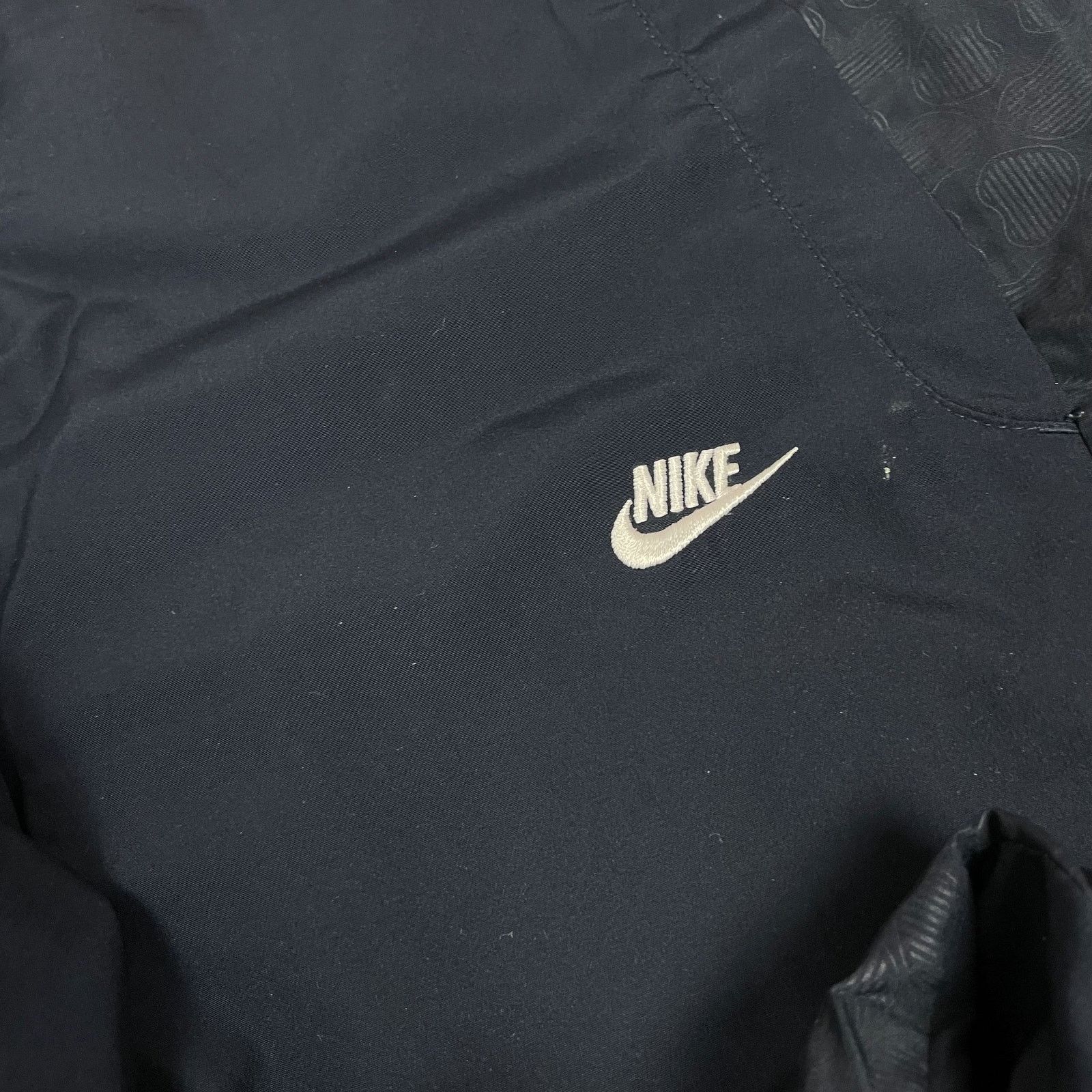 Nike × Vintage Nike Sportswear Mens Navy Swoosh High-Rise Track Pants Large Size US 30 / EU 46 - 3 Thumbnail