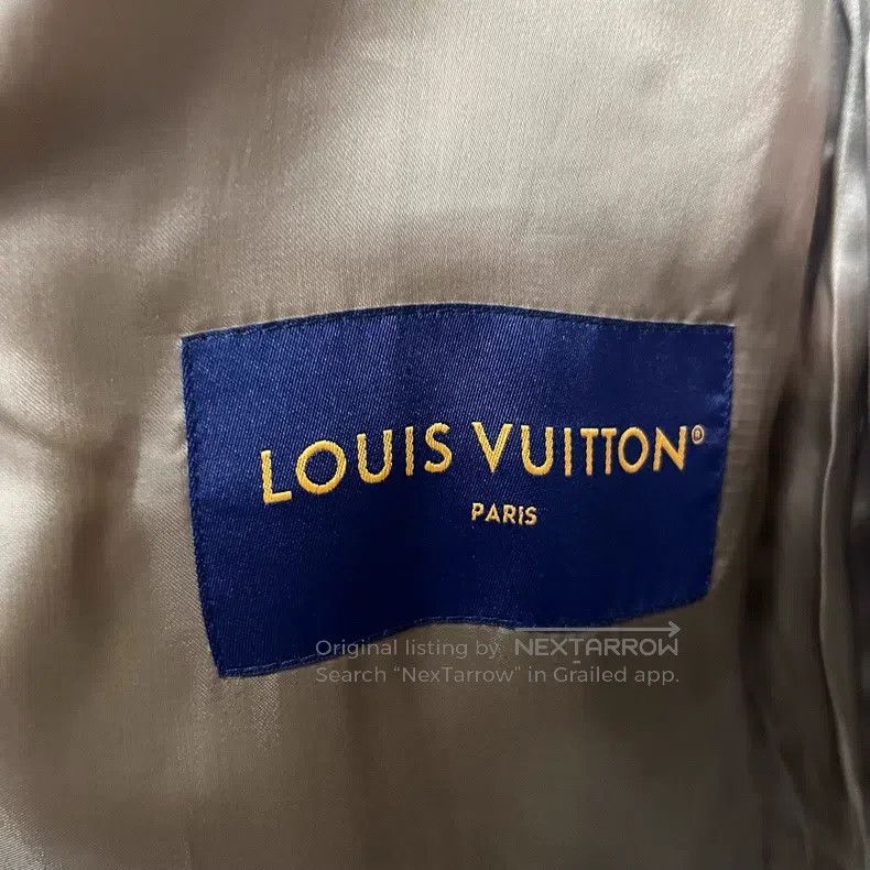 Louis Vuitton Louis Vuitton 25 Apricot Logo Letter Pocket Zip Long Sleev Size US XXL / EU 58 / 5 - 3 Thumbnail