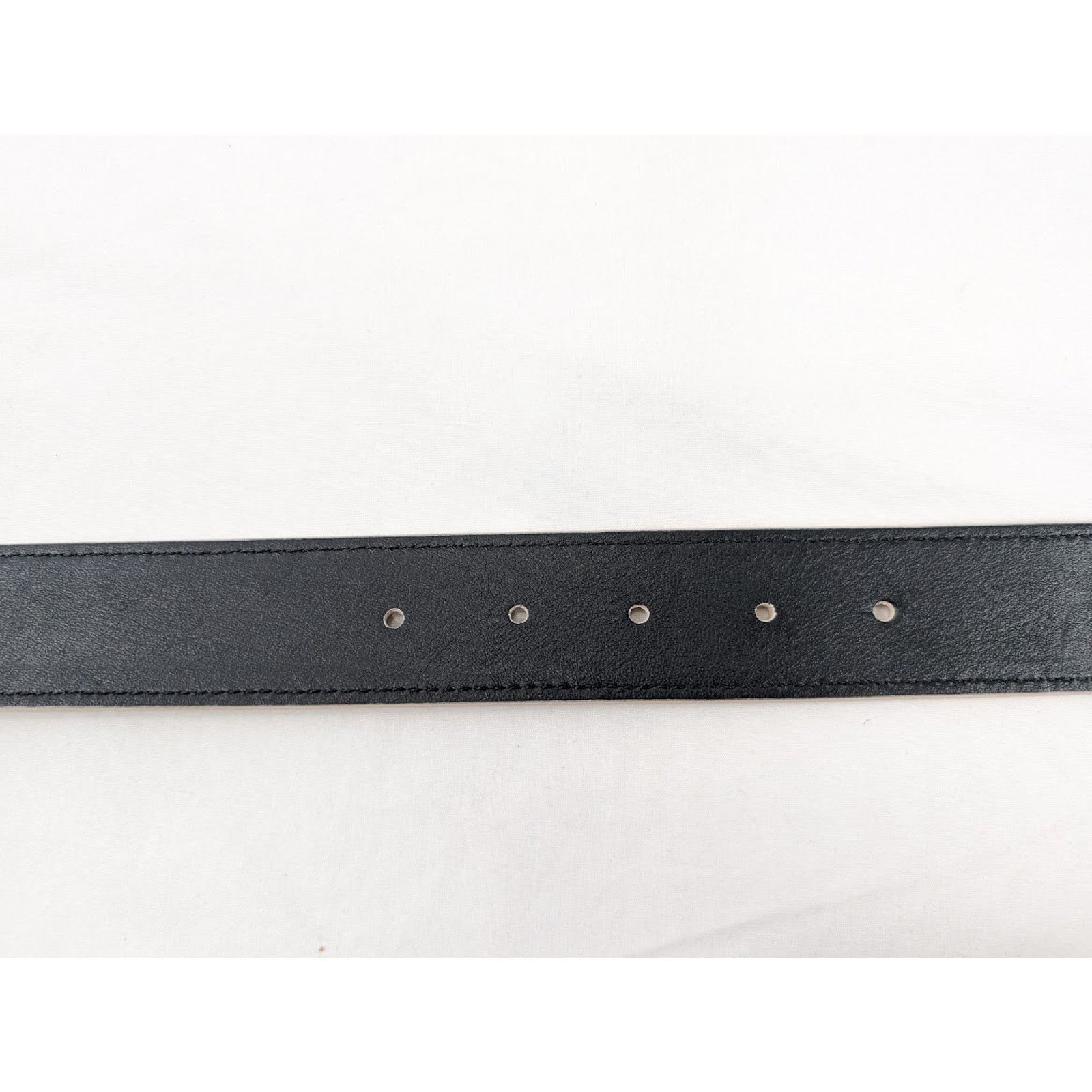 Amiri o1rshd1 Size: 90cm / 4cm Reversible Belt in Birch/Black Size 36 - 5 Thumbnail