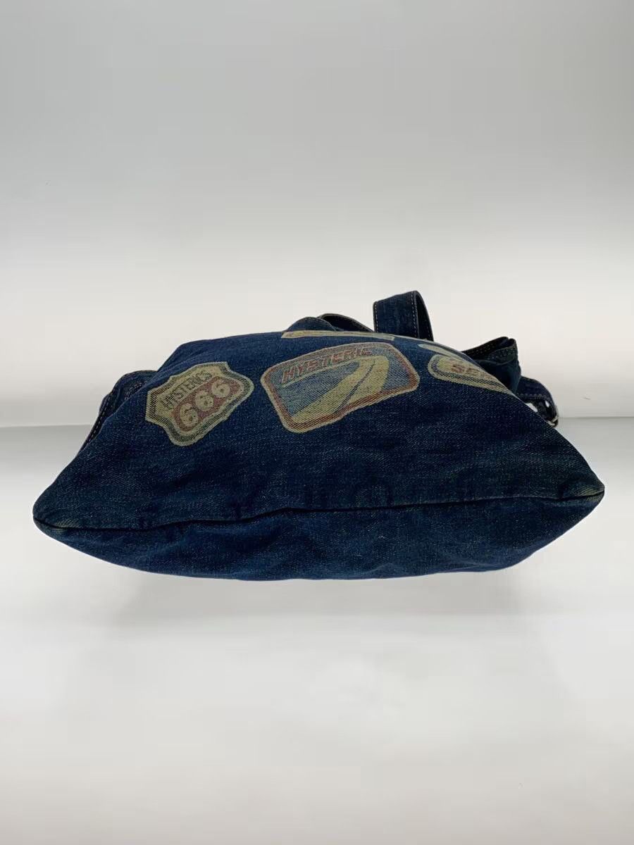 Hysteric Glamour Patchwork Logo Denim Shoulder Bag Size 26 - 4 Thumbnail